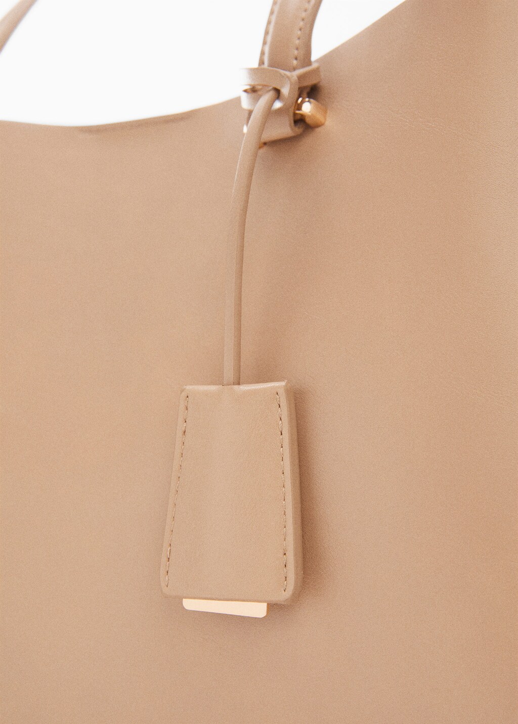Shopper bag with dual compartment MANGO