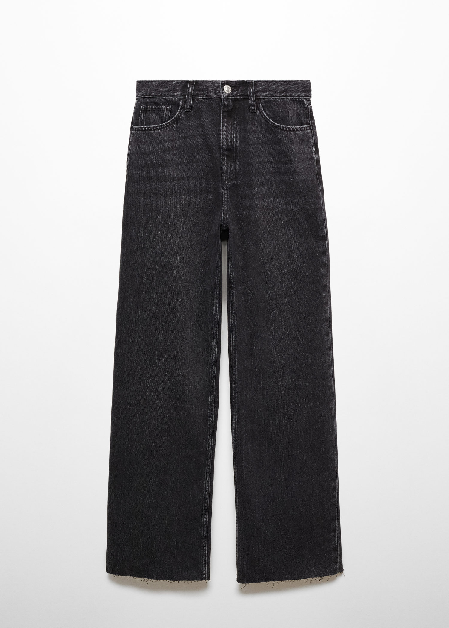 Z1975 MOM FIT JEANS WITH A HIGH WAIST - Black