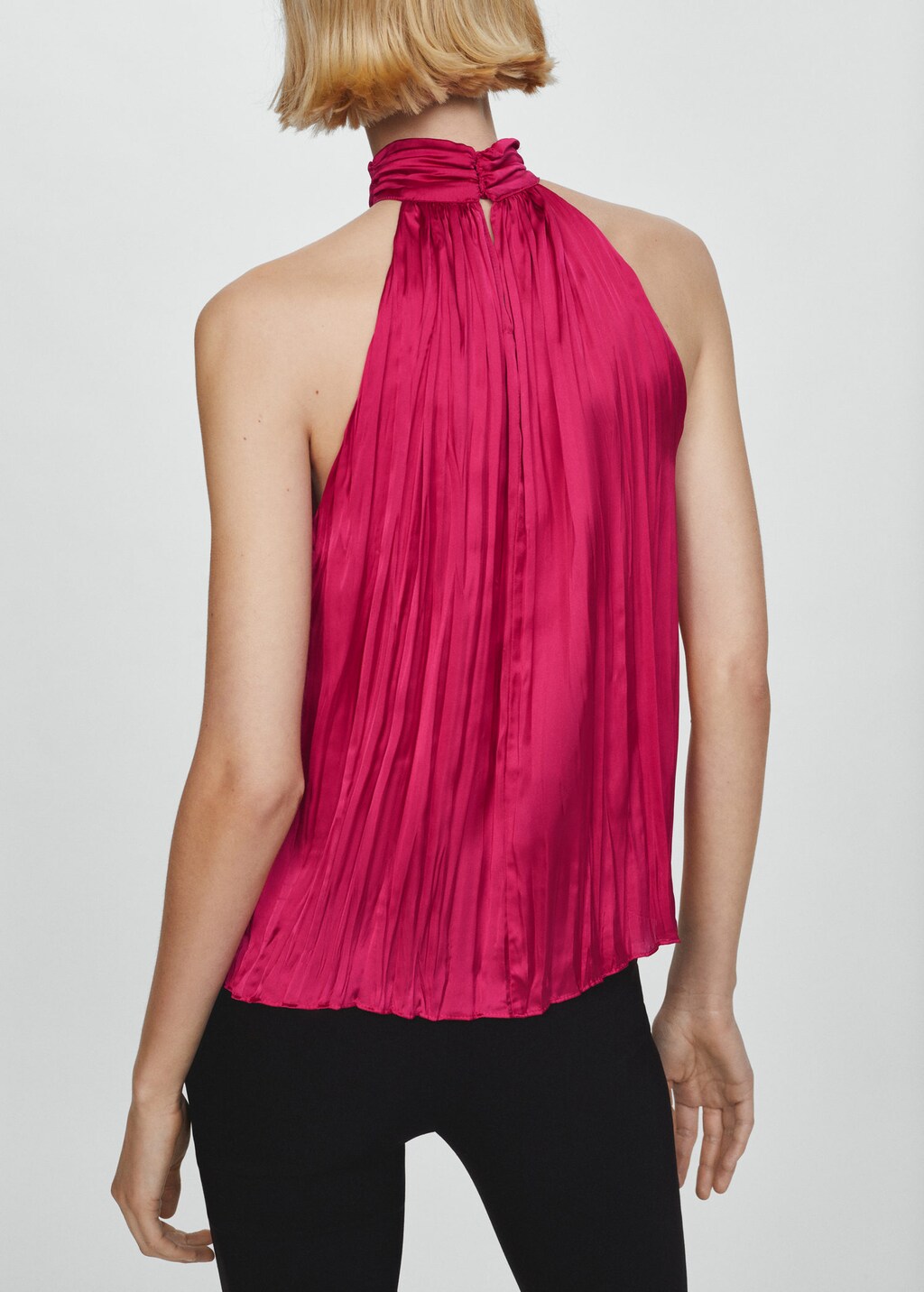 Blouse plissée mango sales
