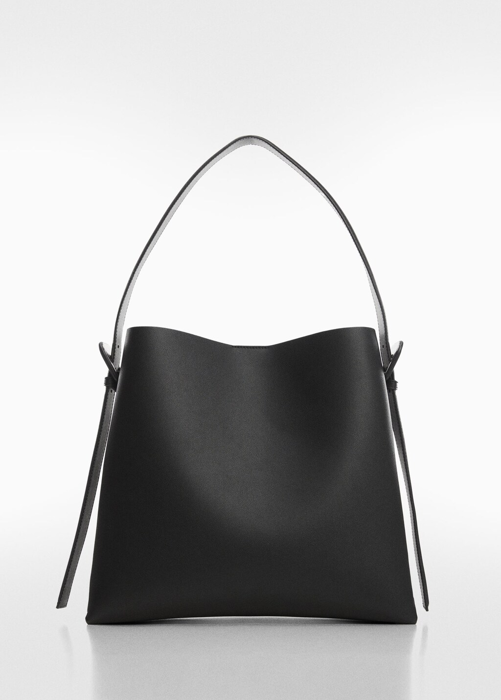 Bolso shopper negro mango sales
