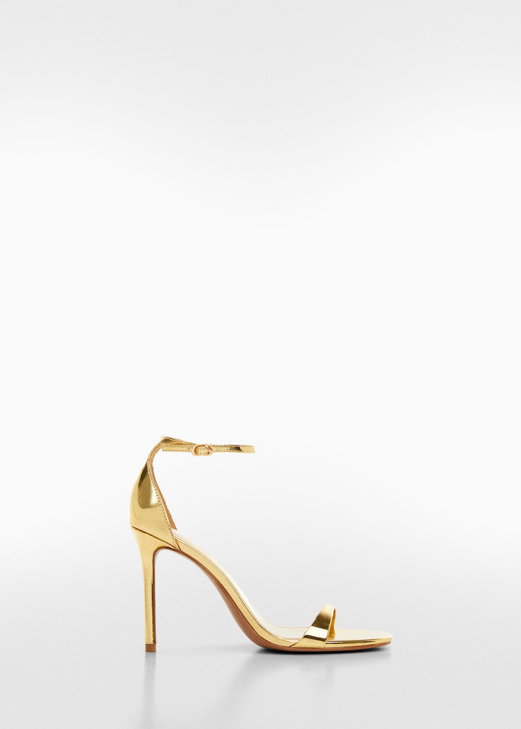 Metallic gold deals sandals heels