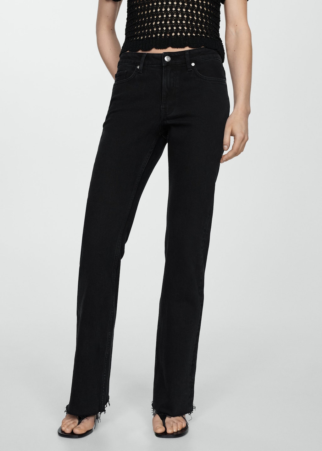 Mango sales jeans flare