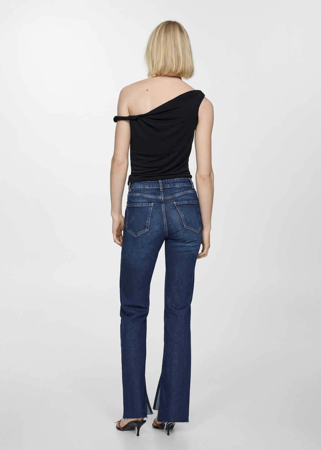 Slits hotsell in jeans