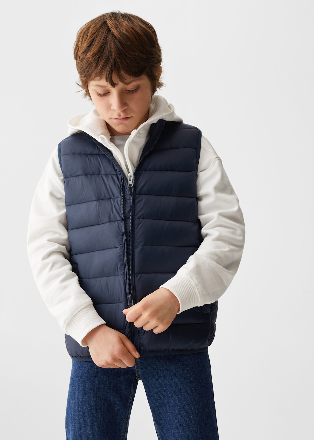 Quilted gilet MANGO
