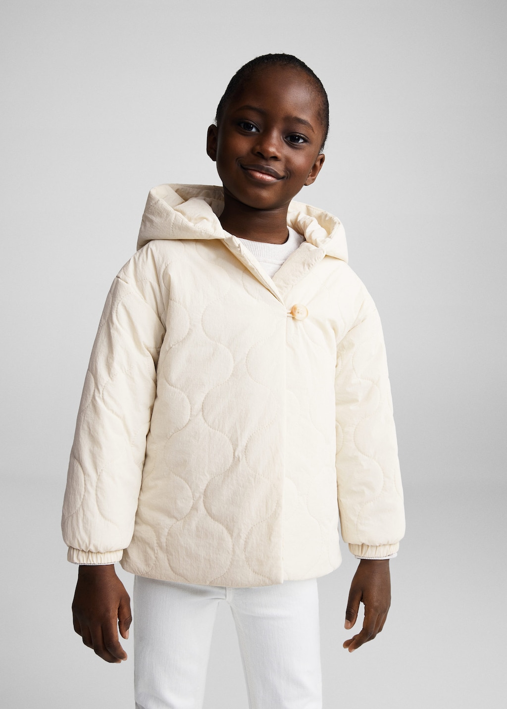 Baby girl quilted outlet coat