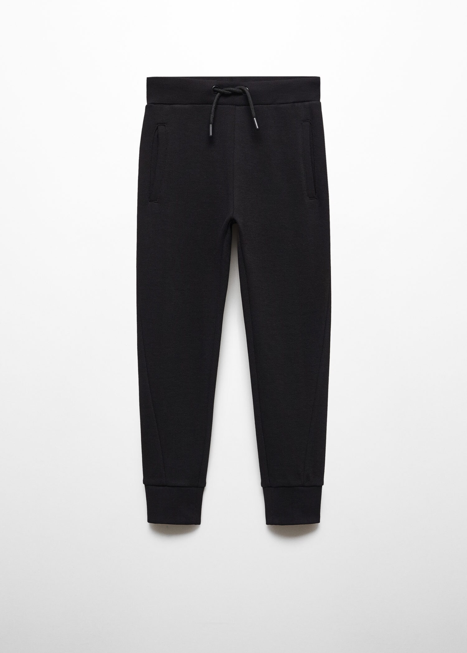Recycled fabric check trousers | MANGO