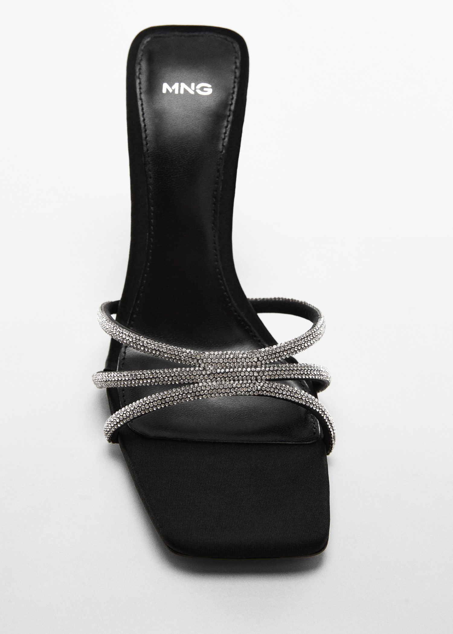 Buy Black Heeled Sandals for Women by Styli Online | Ajio.com