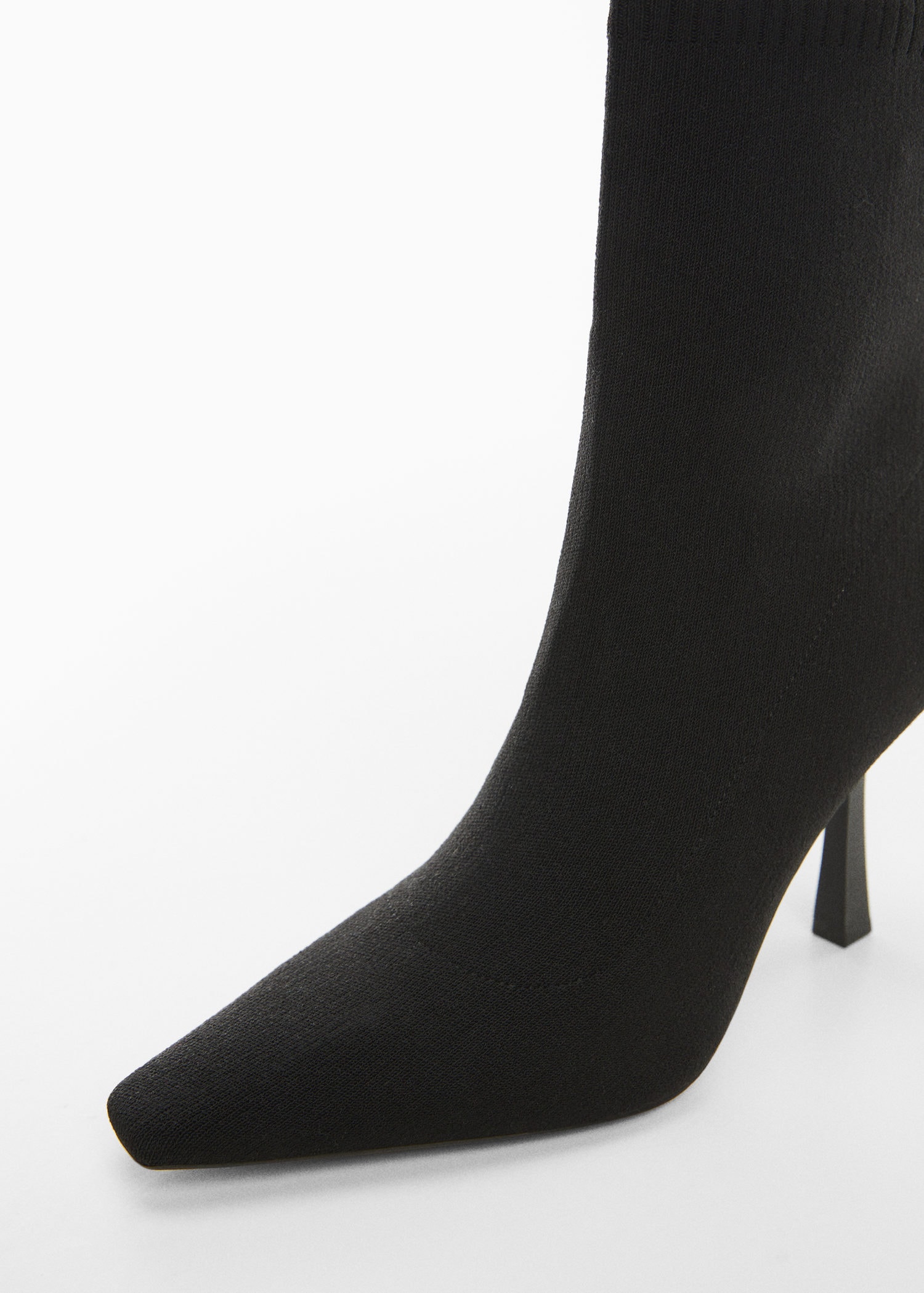 TOTÊME Kitten-Heel Suede Ankle Boots in Black | Endource