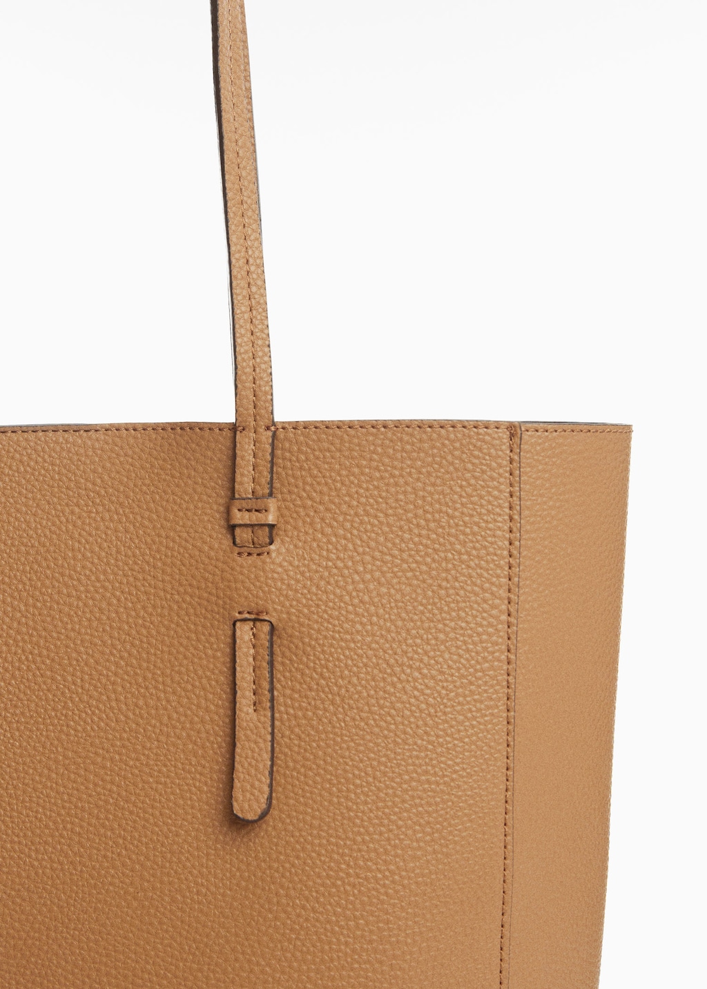 Mango pebbled effect shopper bag new arrivals