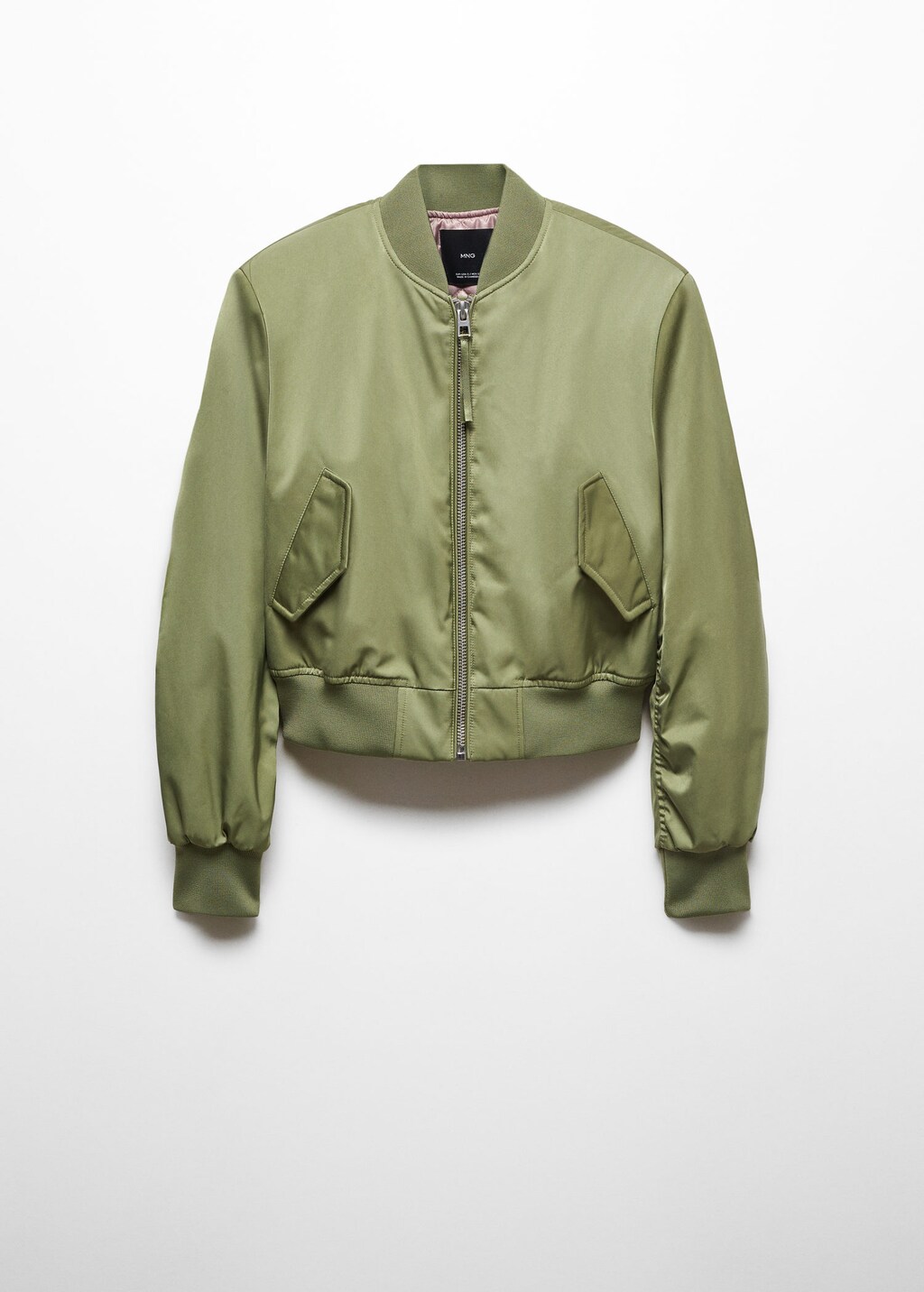 Bomber jacket with shoulder pads | MANGO