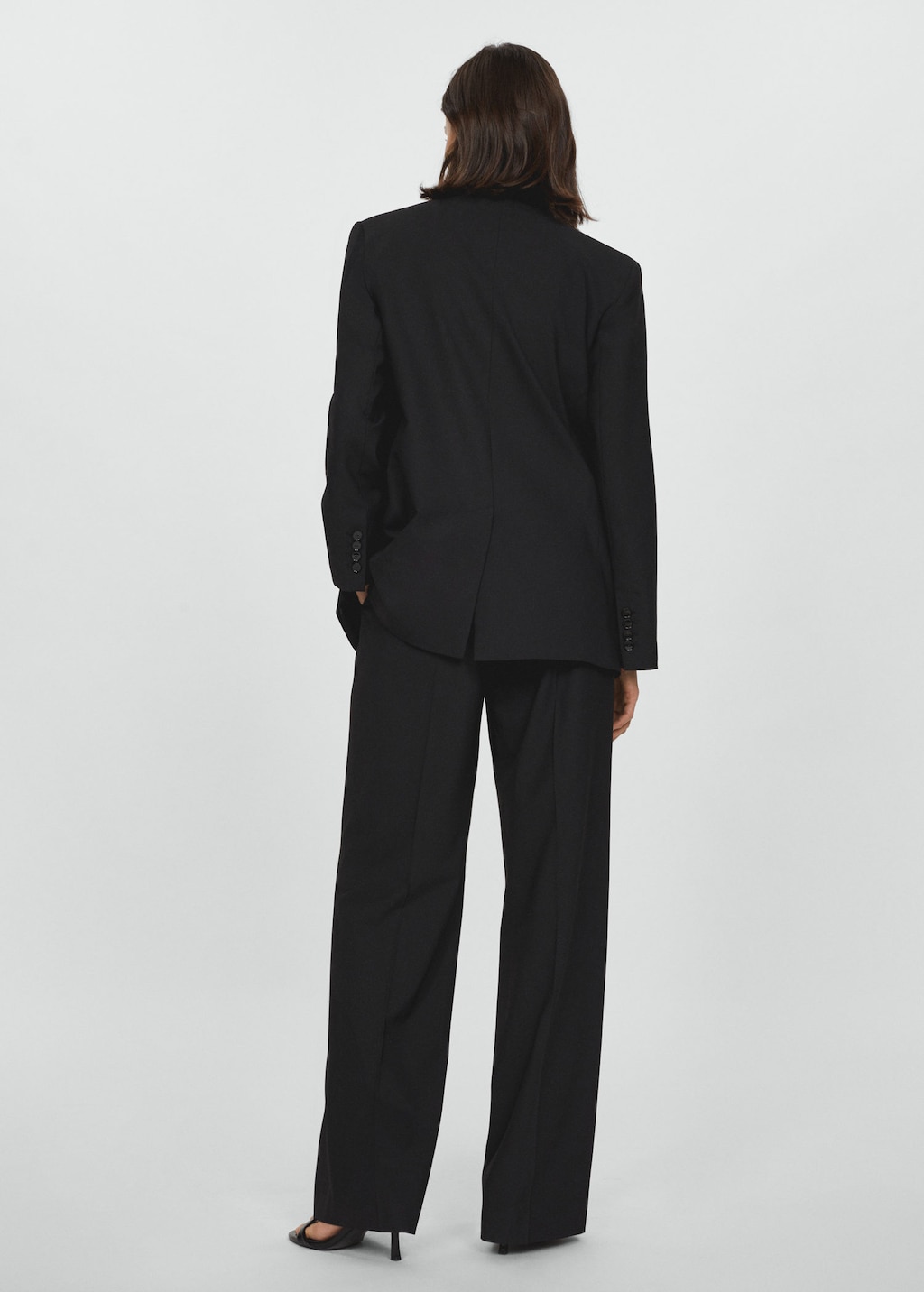 Mango wide hotsell leg trousers