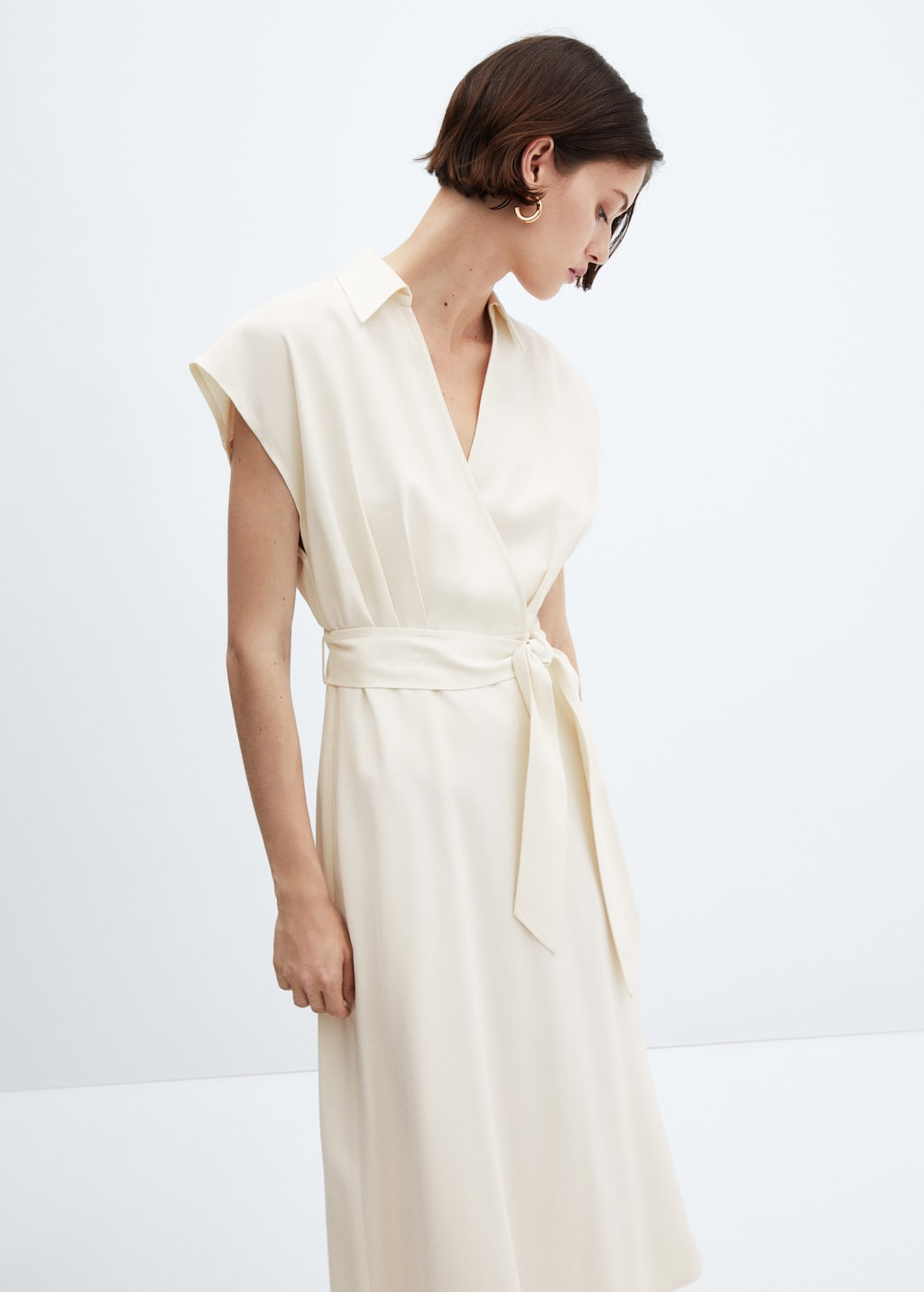 Wrap dress hotsell with belt