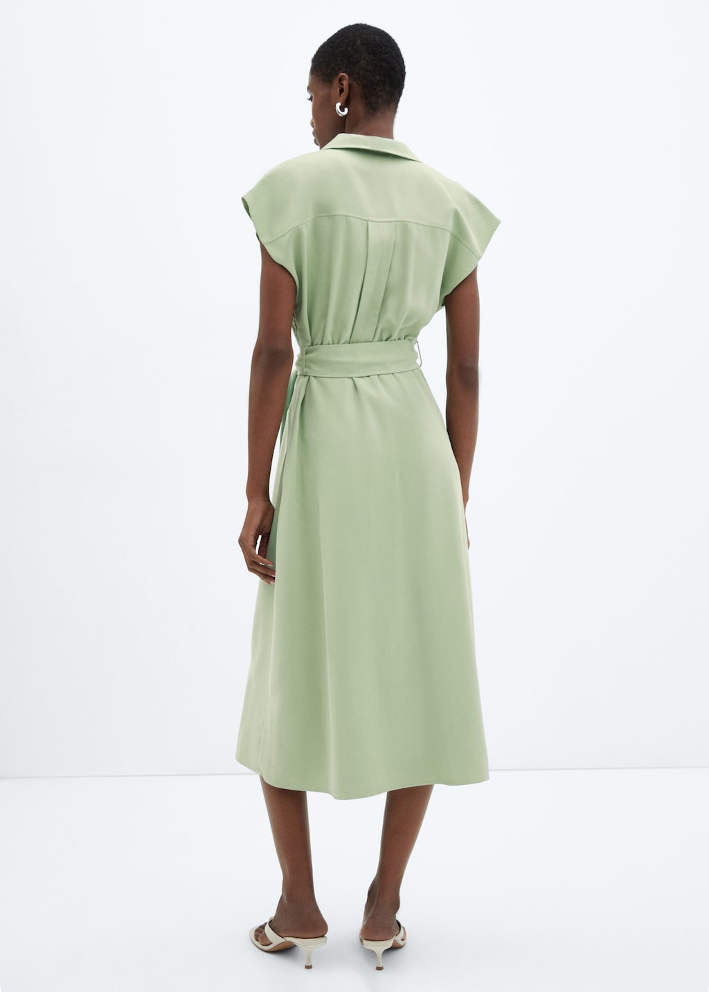 Belt wrap dress MANGO