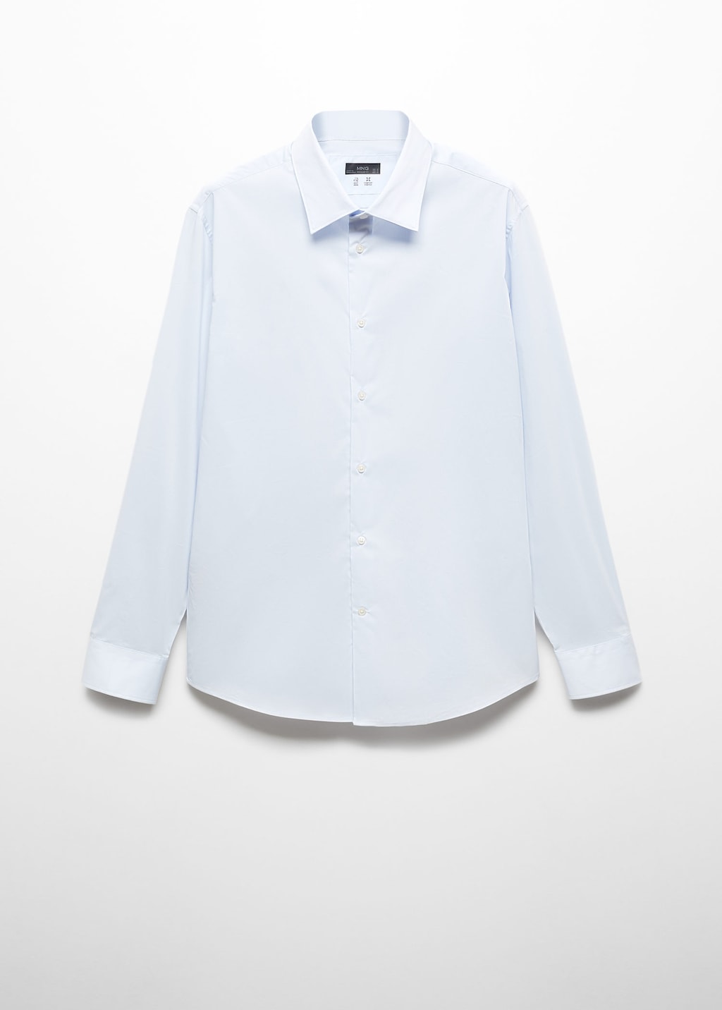 Slim fit stretch cotton shirt MANGO