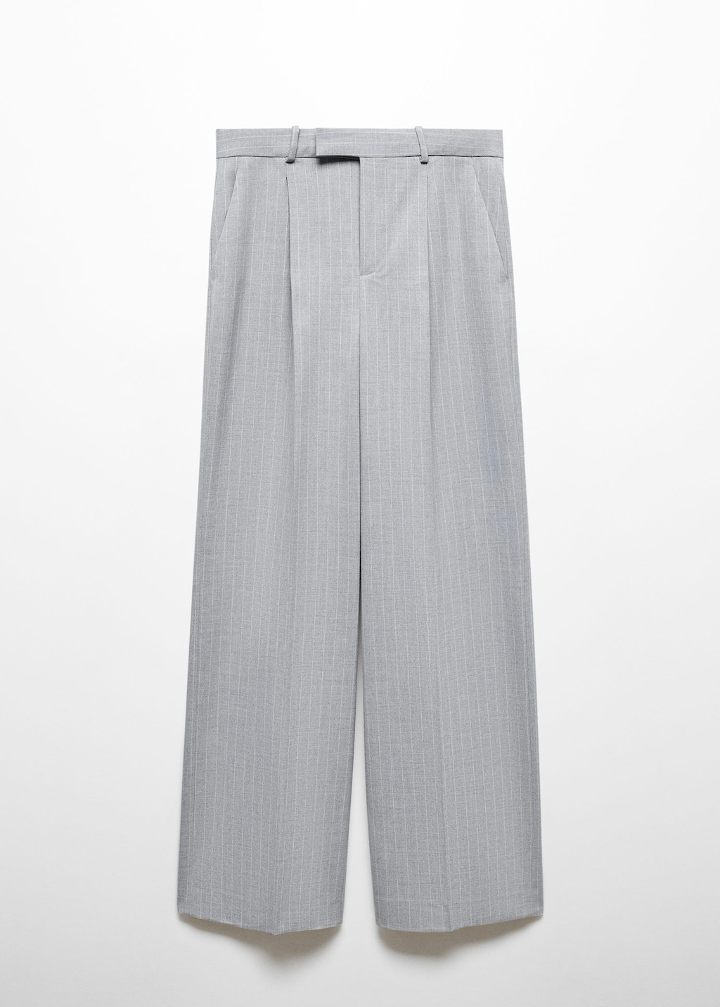 Striped suit clearance trousers mango