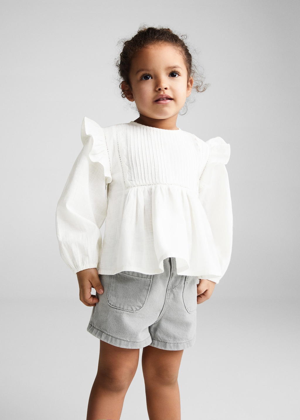 Shirts for Baby girls 2024 Mango Kids United Kingdom