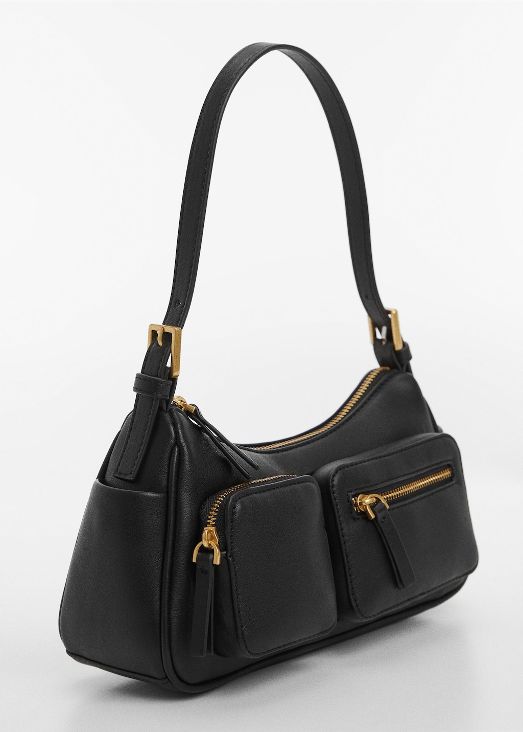 Shoulder bag with pockets | MANGO