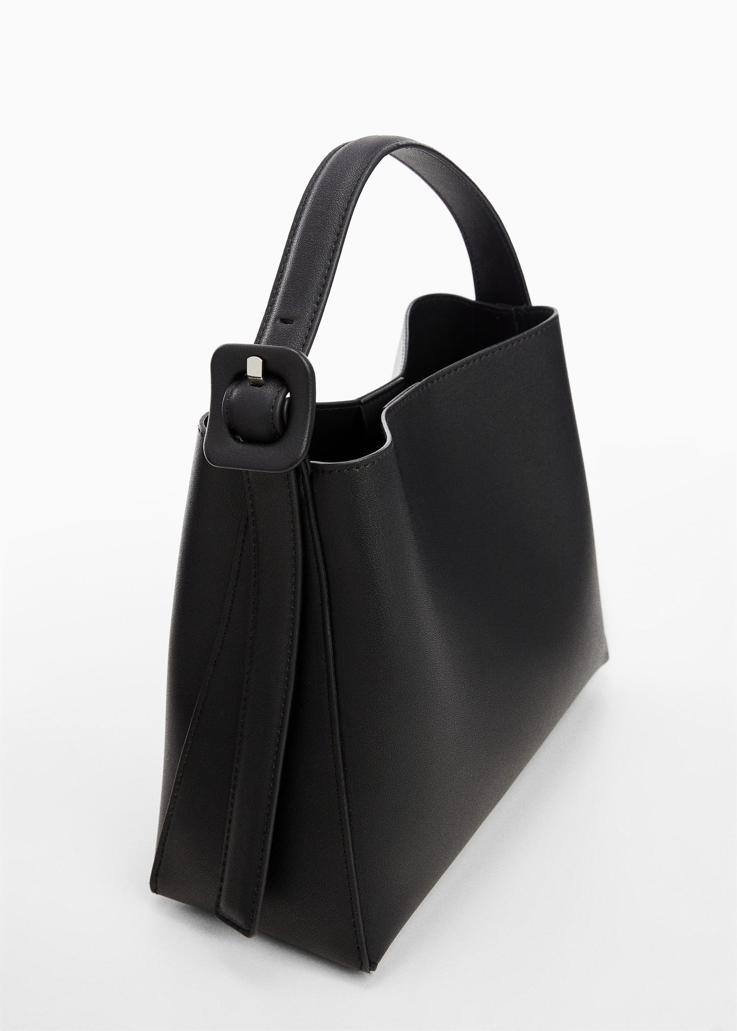 Shopper bag with buckle | MANGO
