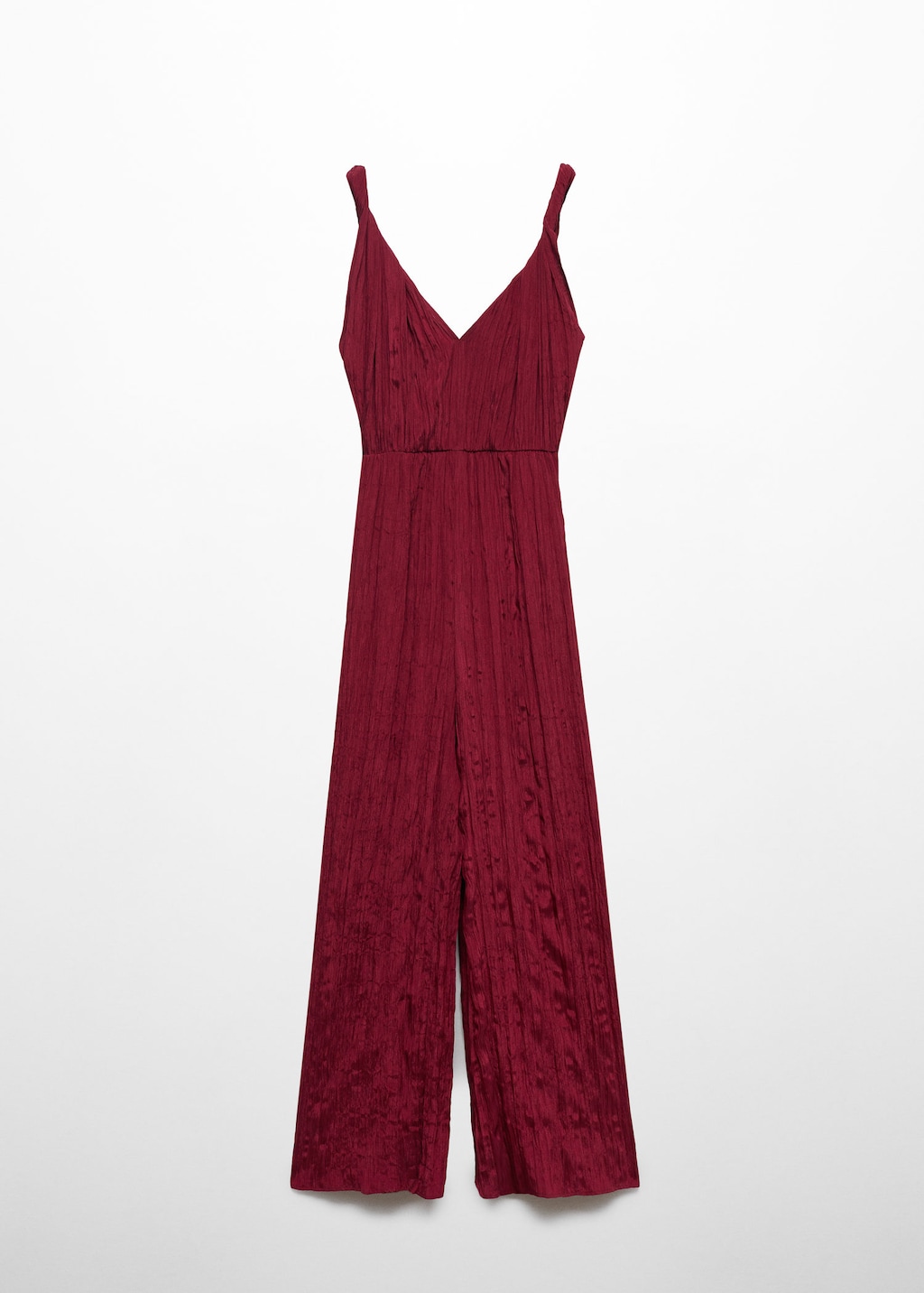 Mango red cheap jumpsuit