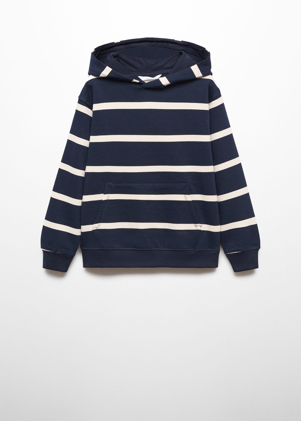 Striped shop hooded sweatshirt