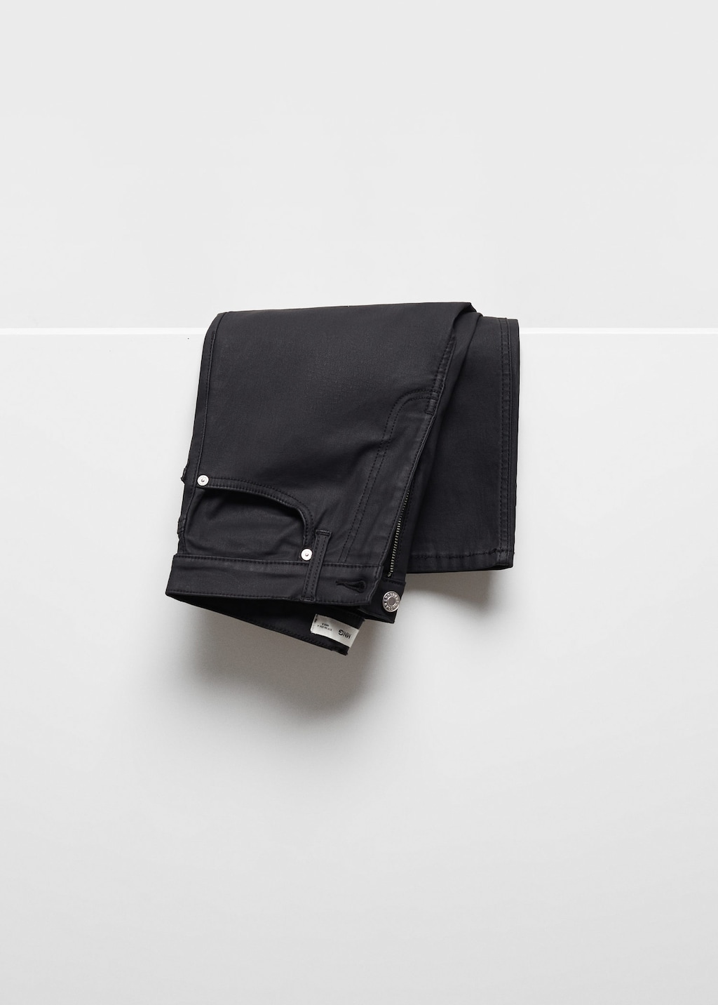 Jean enduit mango hot sale