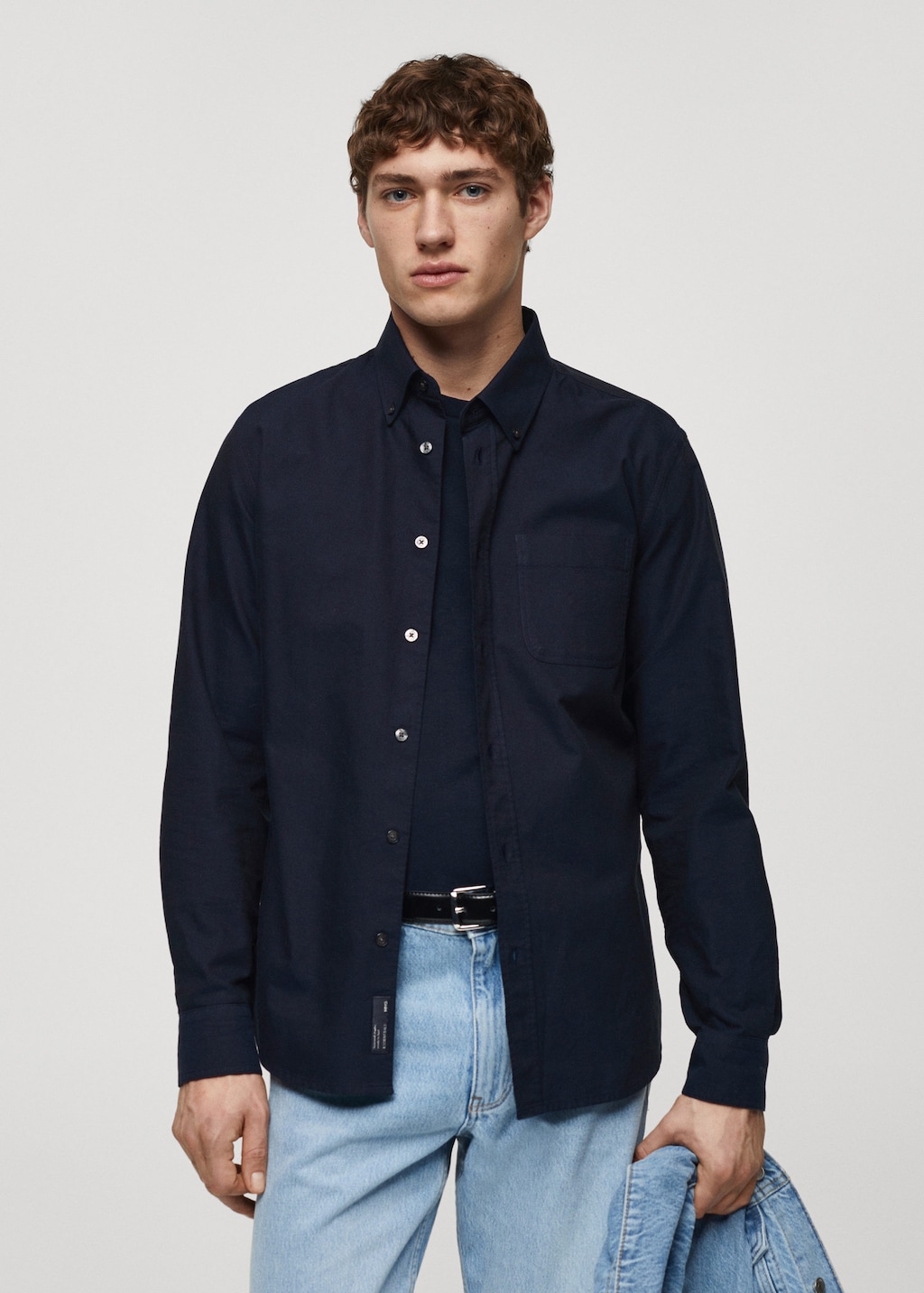 Camisas hombre best sale mango