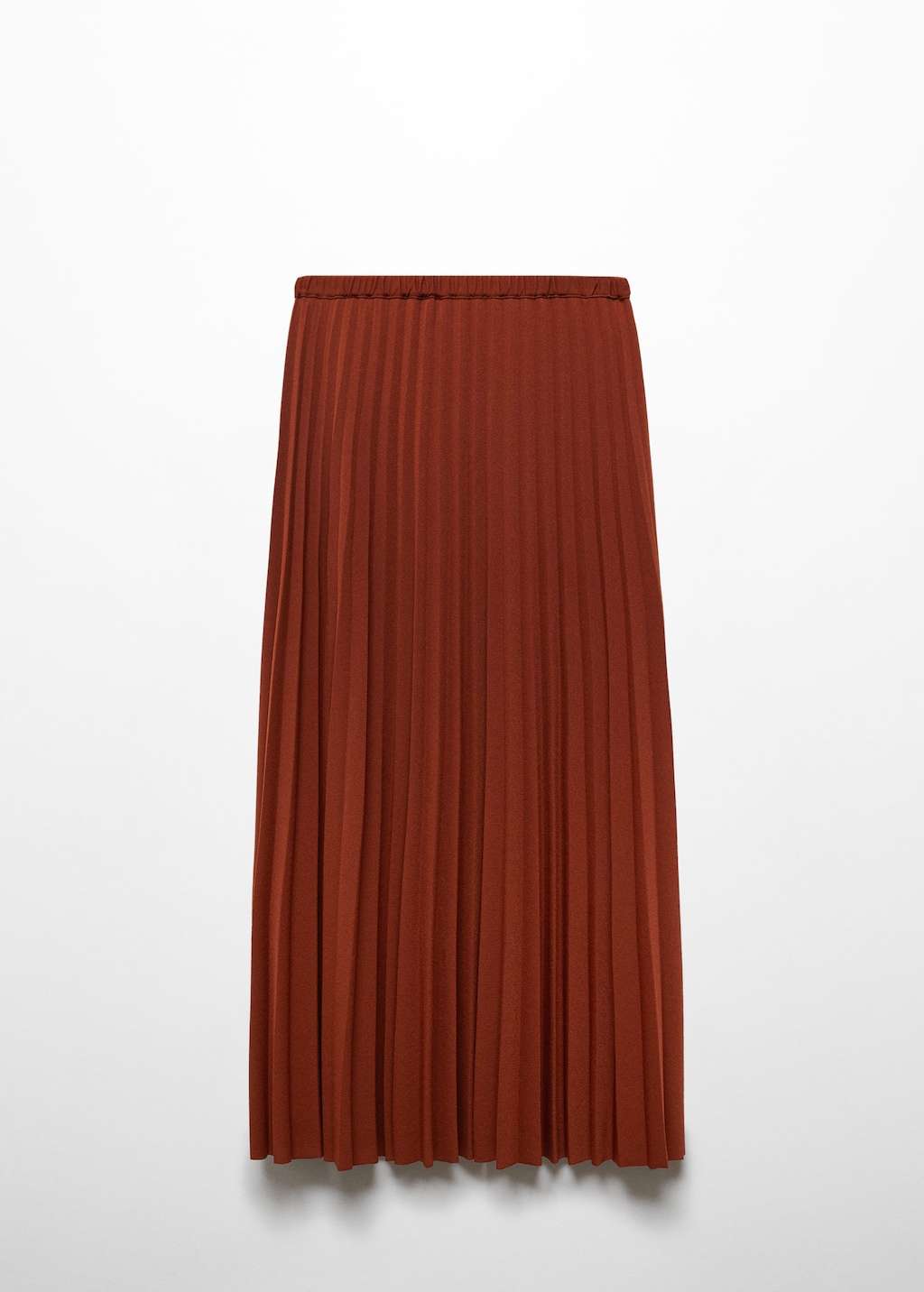 Pleated long skirt MANGO