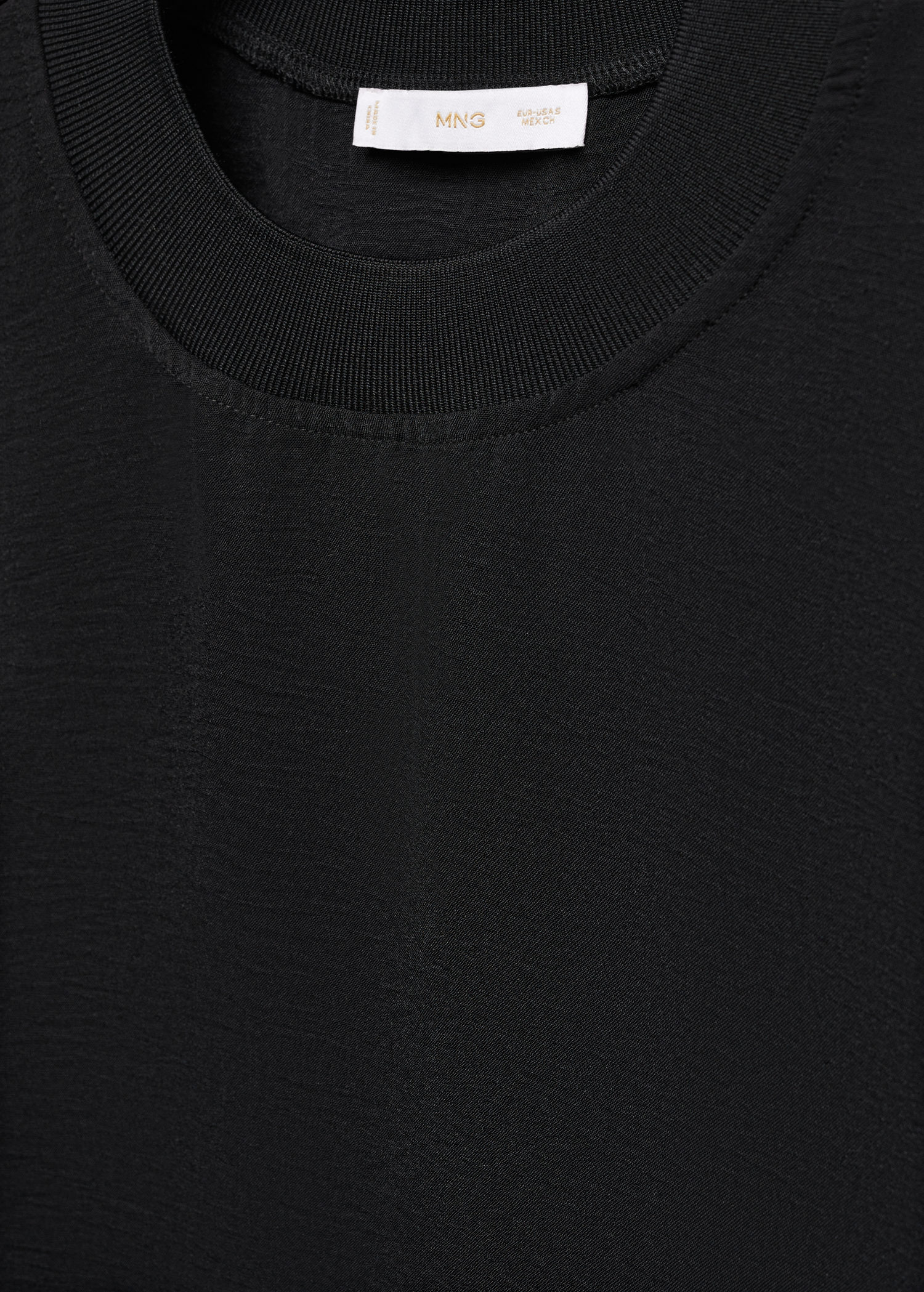 Oversized textured sweatshirt
