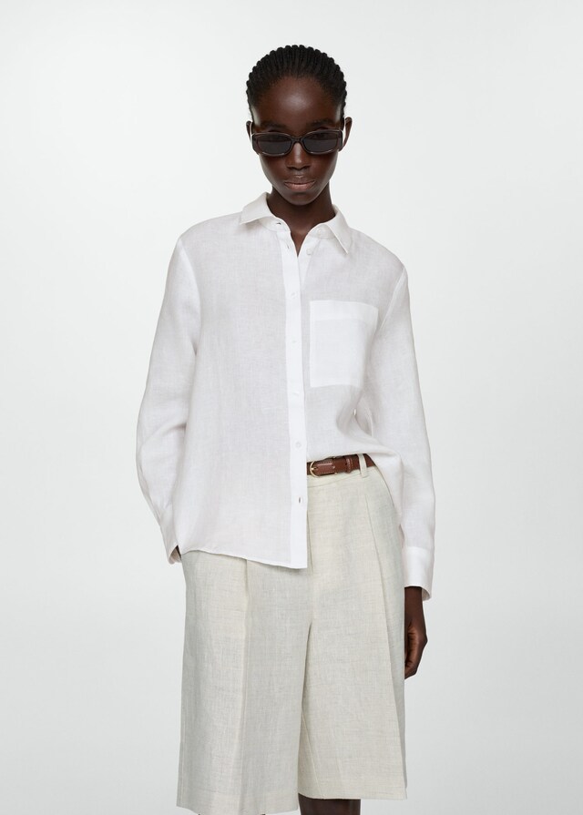 mango white shirt