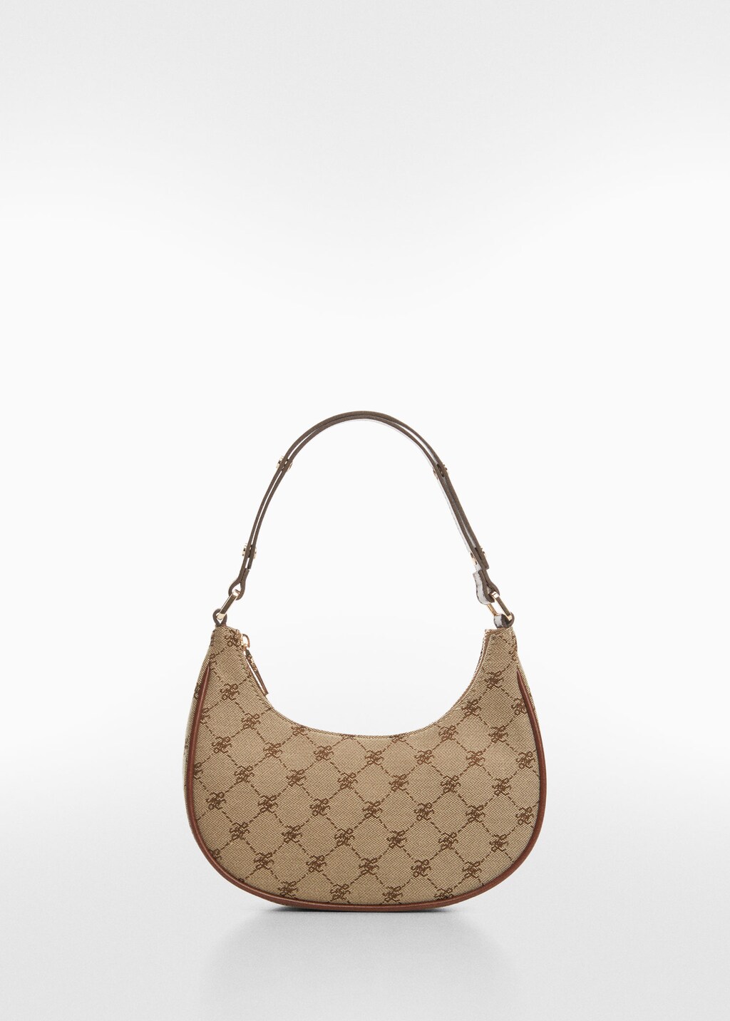 Jacquard shoulder bag