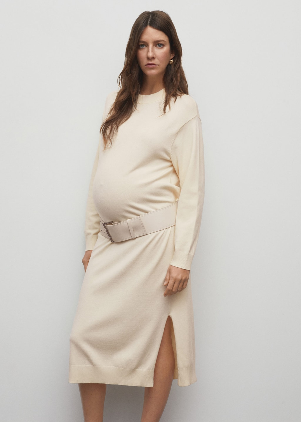 Tall top knitted dress