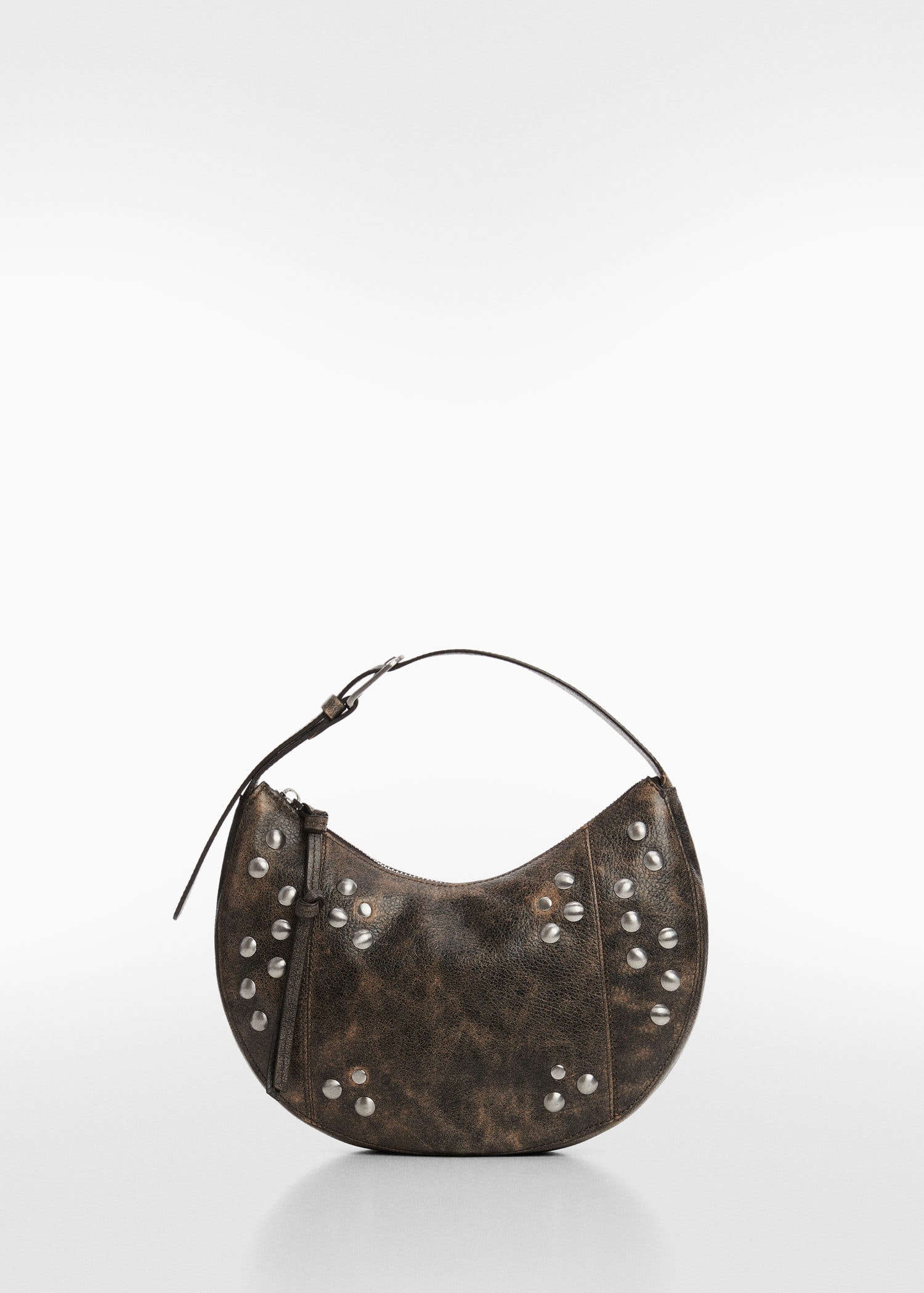 Buy Michael Kors Parker Medium Studded Leather Crossbody Bag | Brown Color  Women | AJIO LUXE