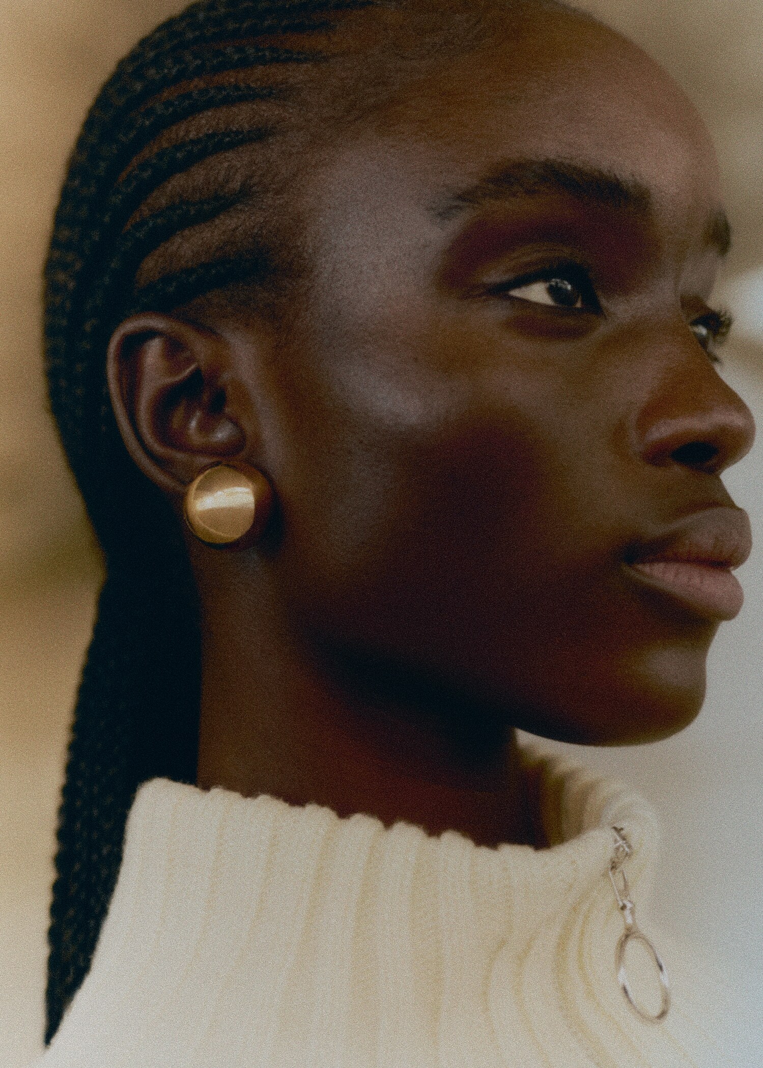 Boucles d'oreilles rondes - Plan général