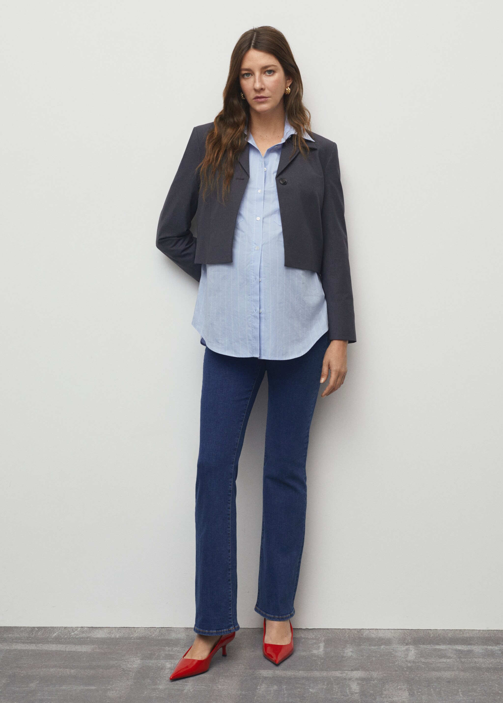 Maternity flared jeans - General plane