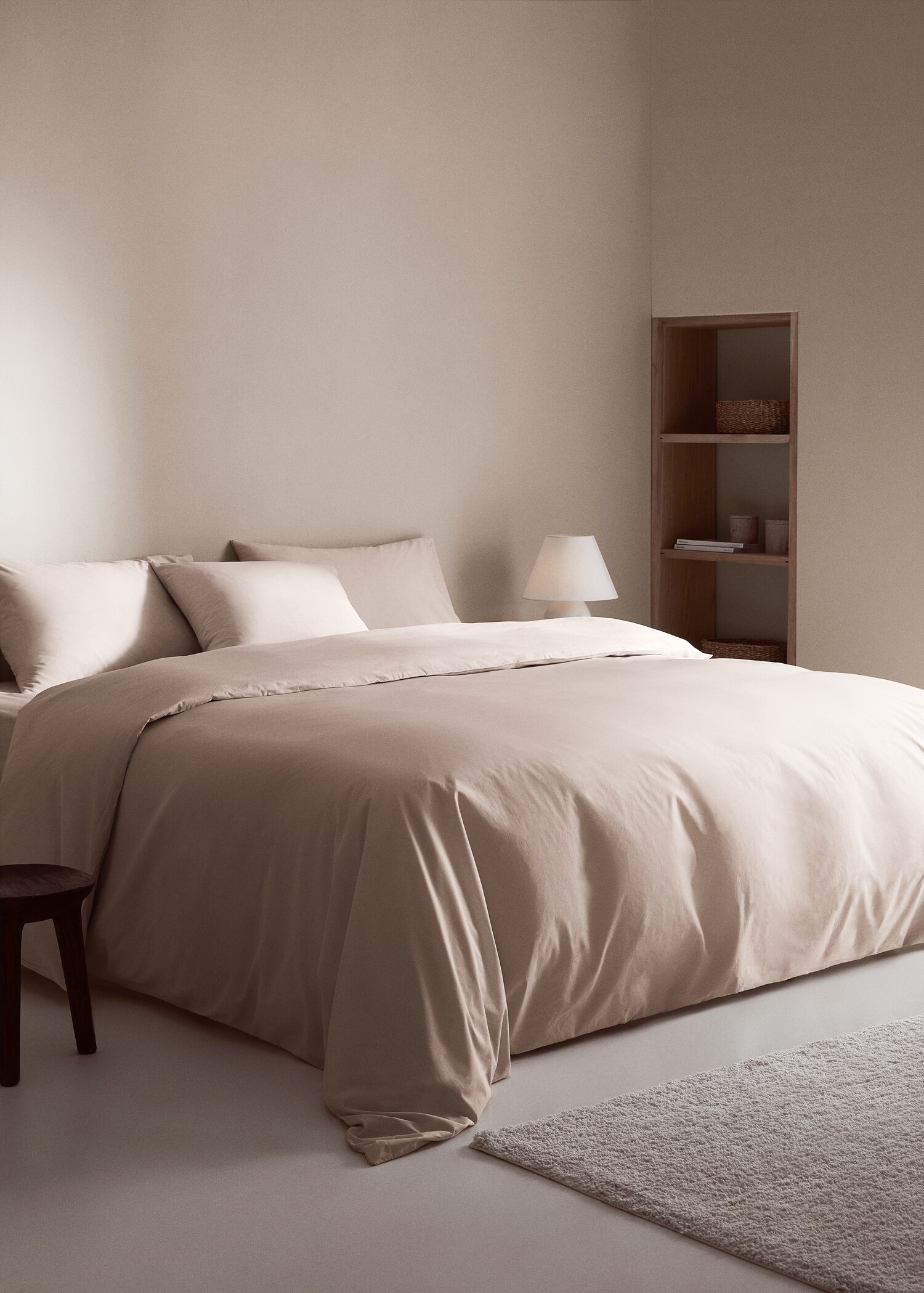 Capa de edredão de algodão (180 fios) - cama 180 cm - Plano geral