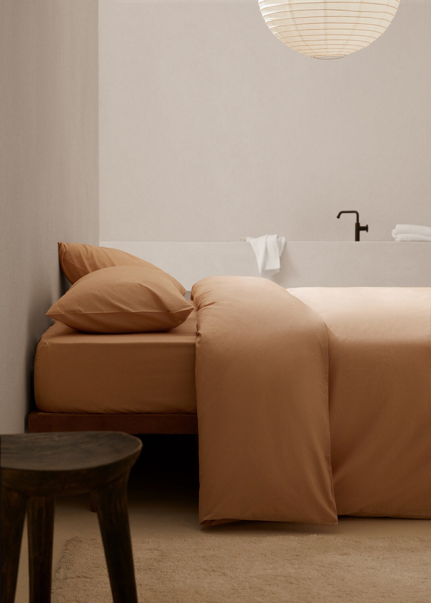 Capa de edredão de algodão (180 fios) - cama 180 cm - Plano geral