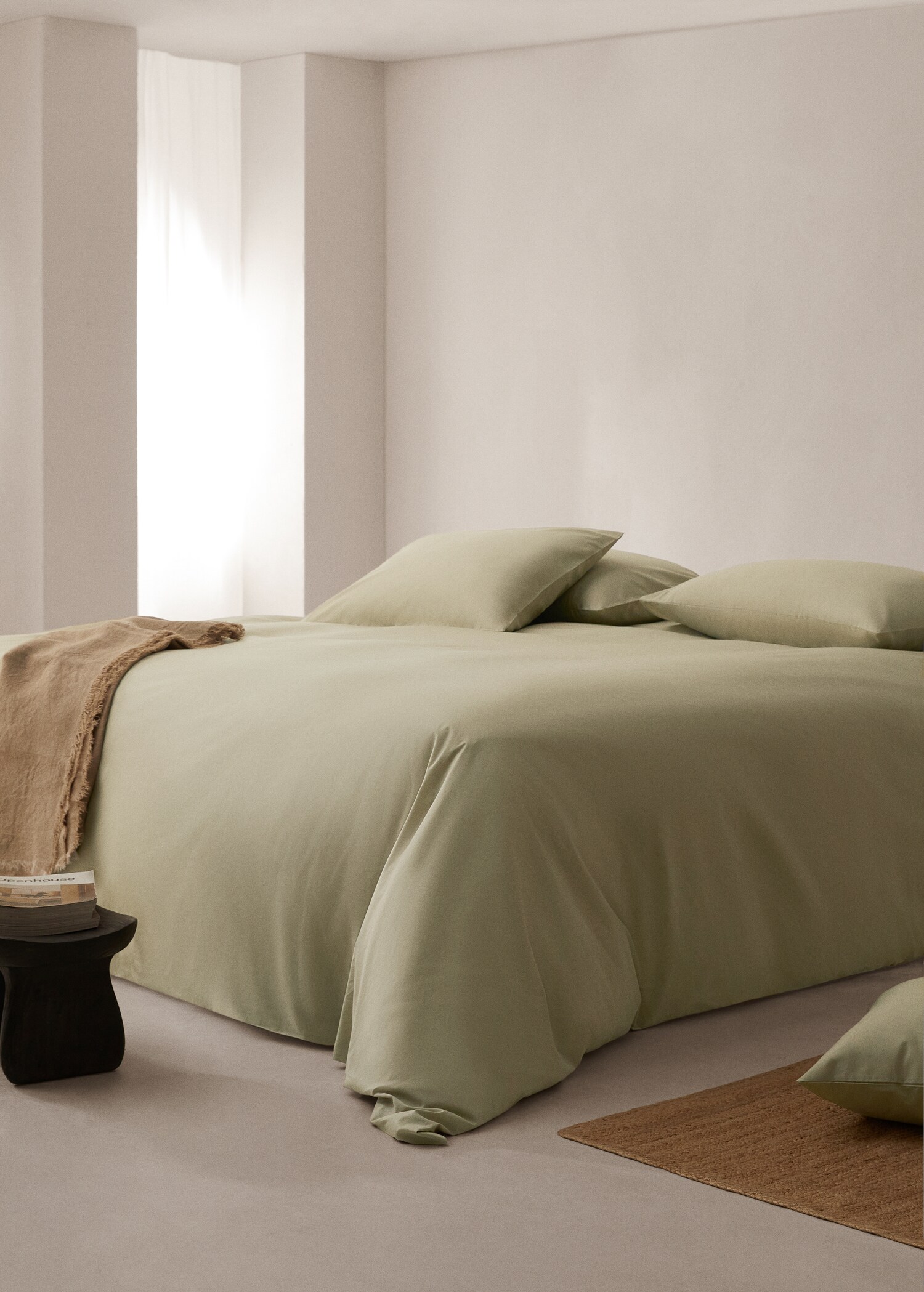 Funda nórdica algodón 180 hilos cama 180cm - Plano general