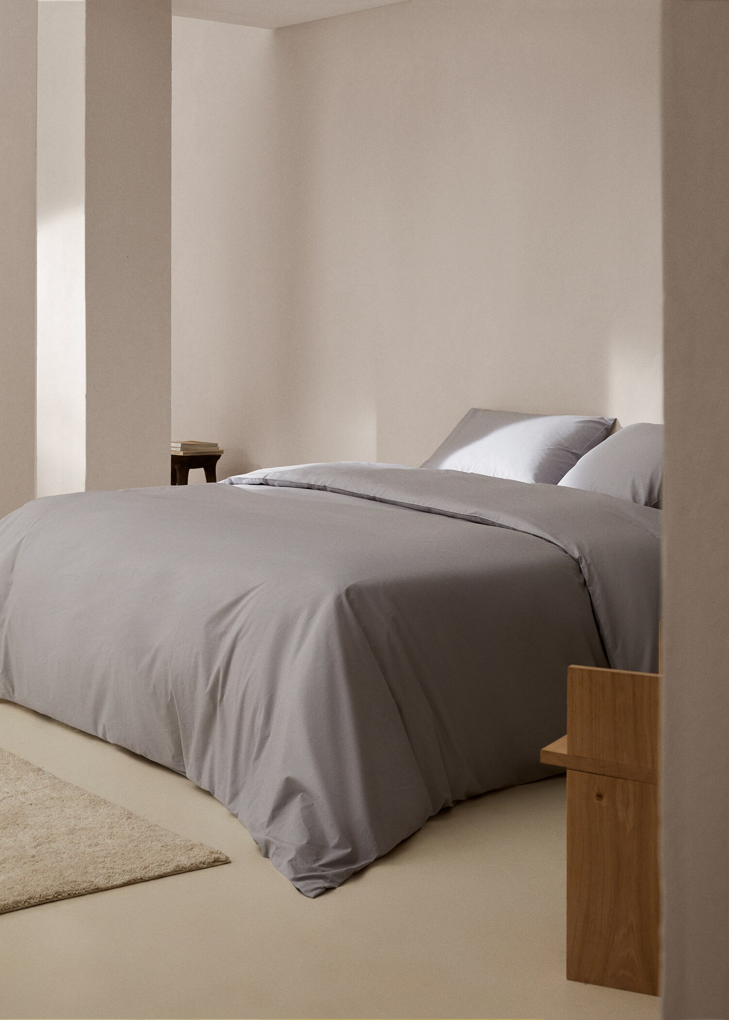 Capa de edredão de algodão (180 fios) - cama 180 cm - Plano geral