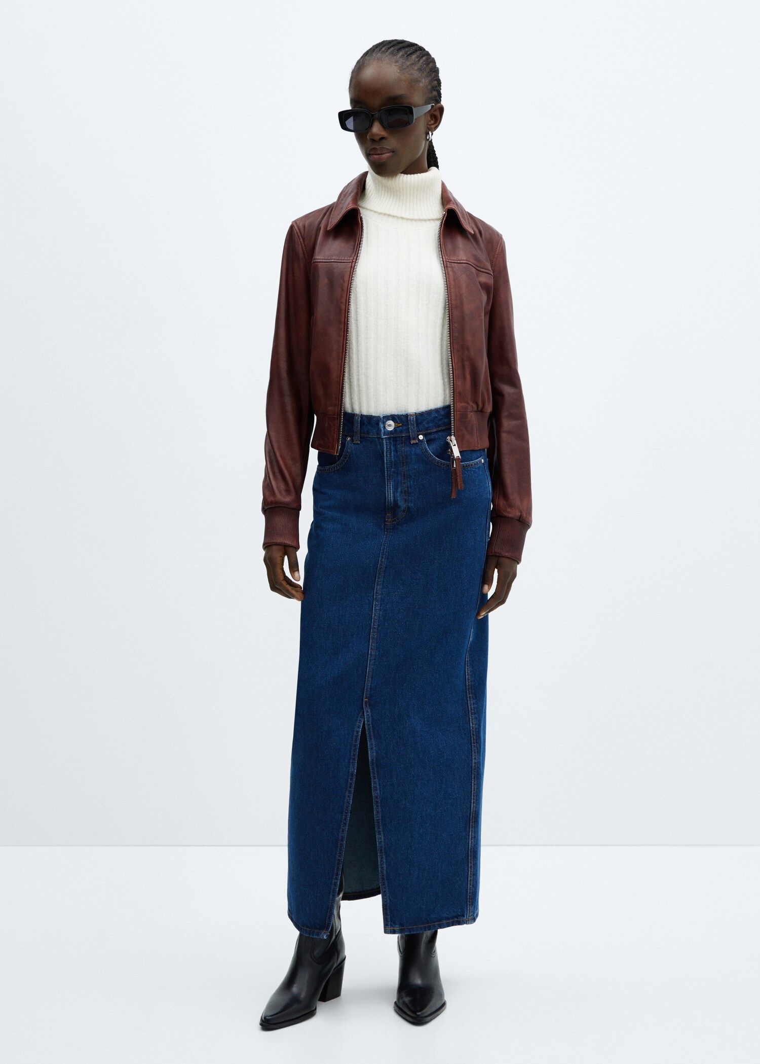 Blouson 100 % cuir - Plan général