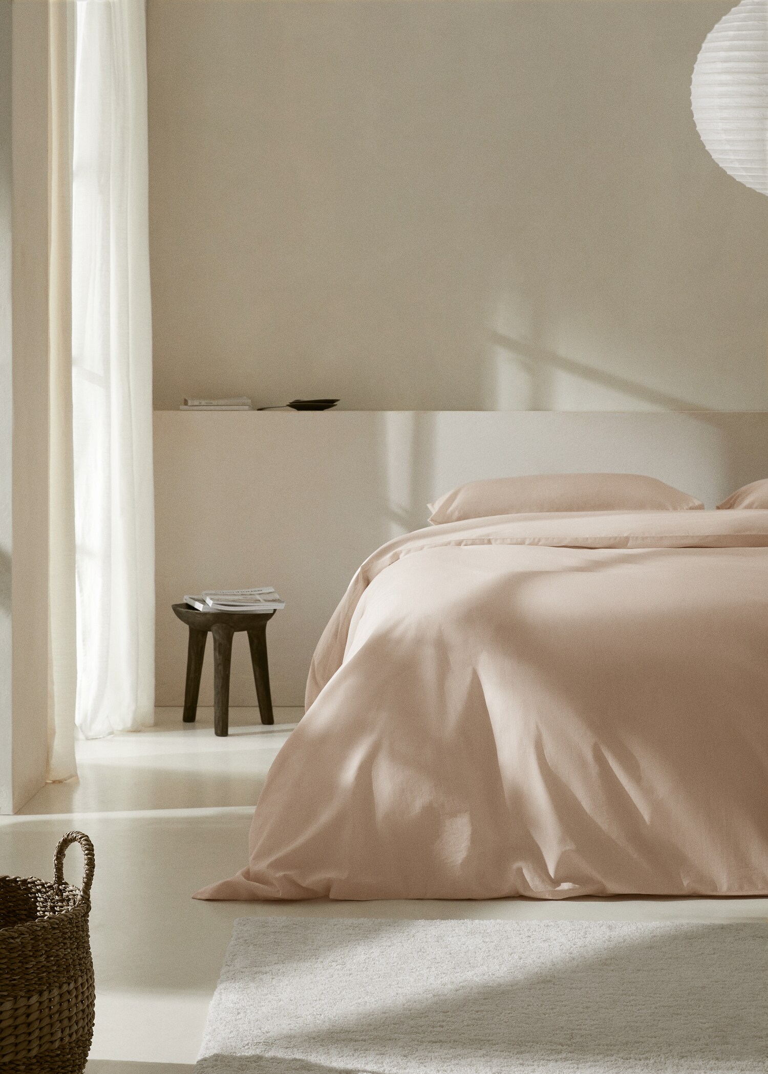 Duvet cover vertical stripes single bed - General plane