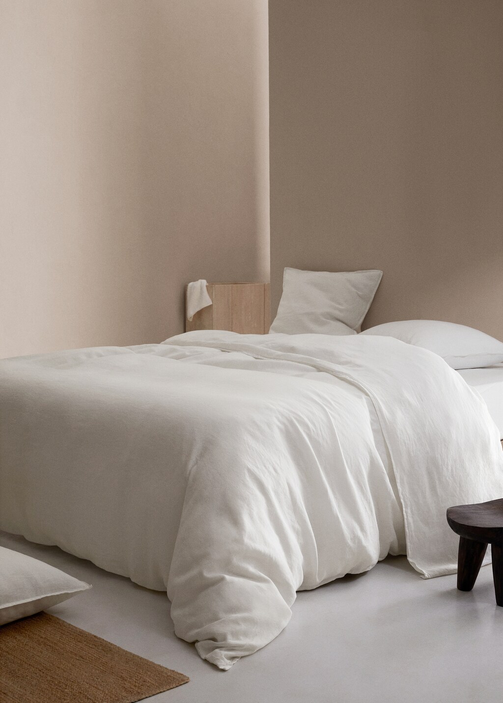 100 linen duvet cover for king bed Home MANGO Ireland