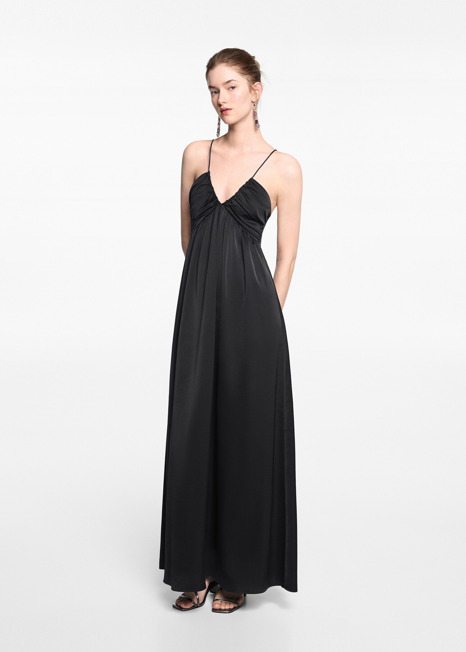 Robe longue plissée - Plan général