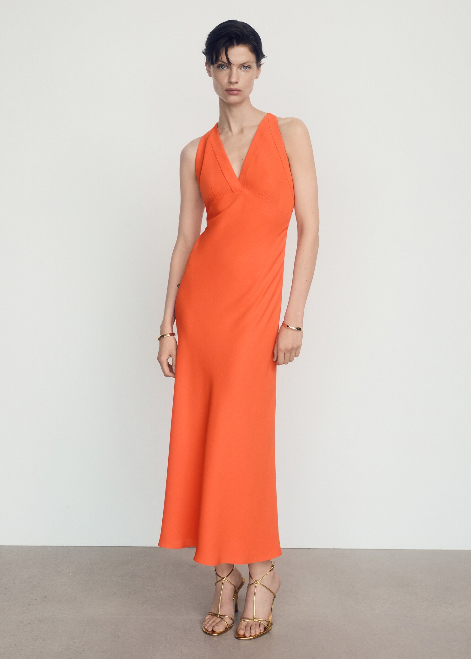 Wrap back dress - General plane