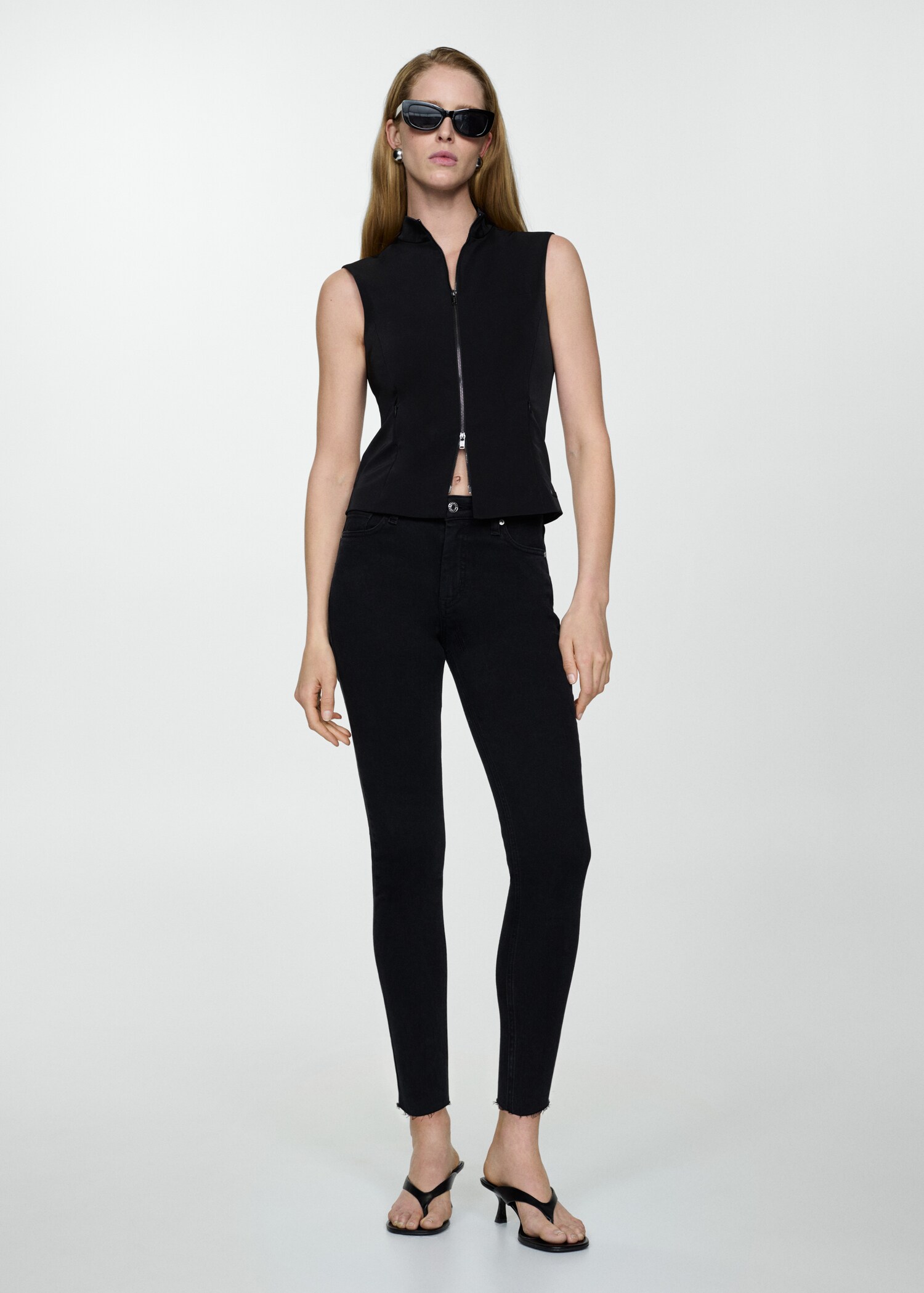 Skinny cropped jeans - General plane