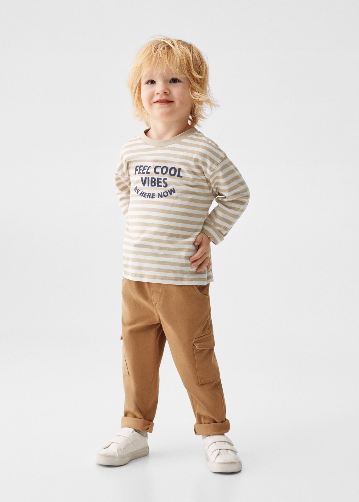 Pantalón cargo algodón - Plano general