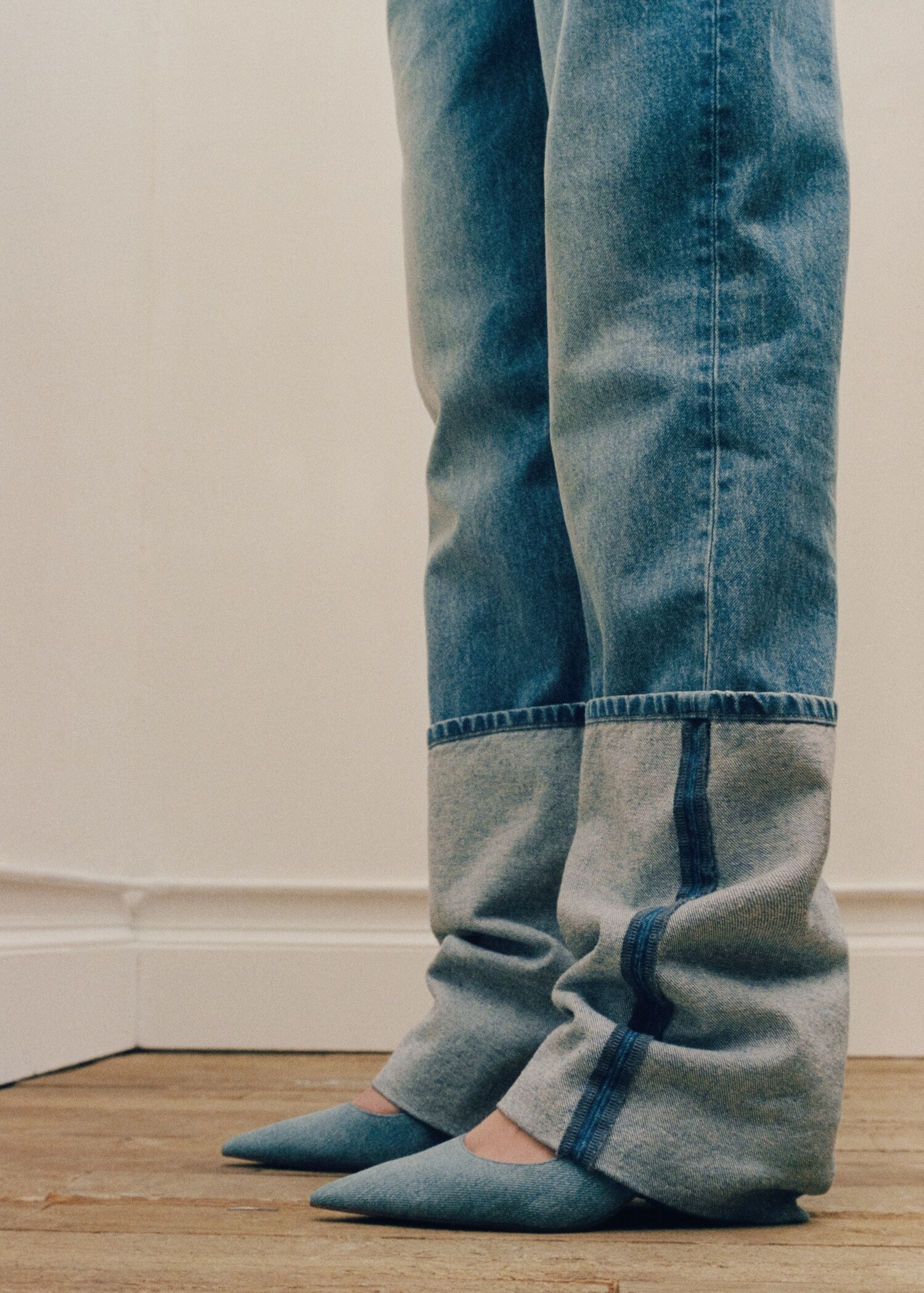 Chaussures denim talon - Plan général