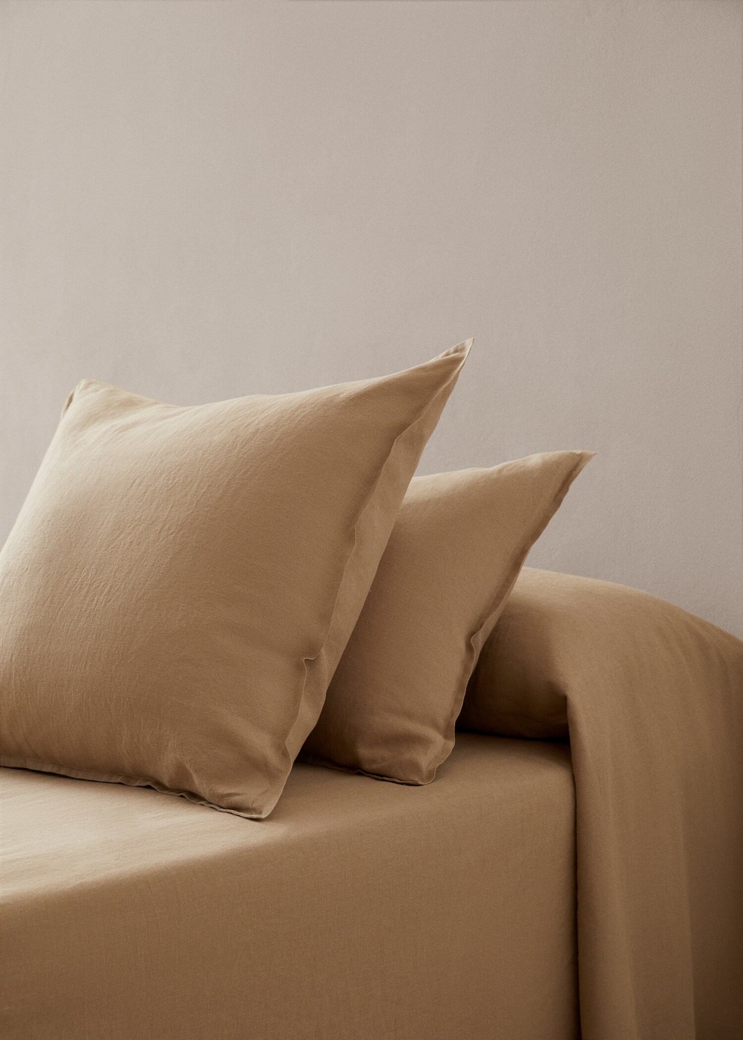 Taie d'oreiller 100 % lin 60x60 cm - Plan général