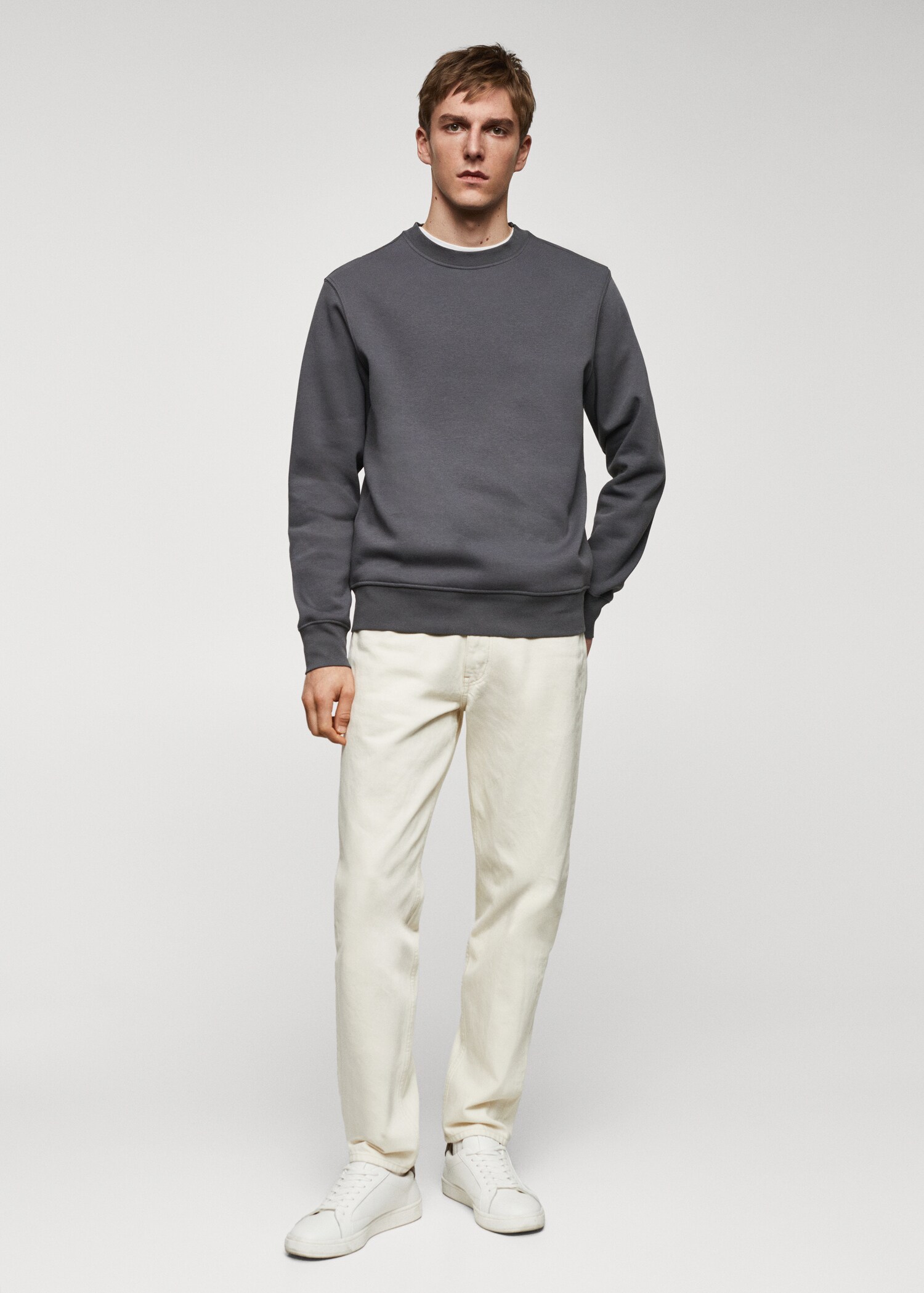 Lightweight cotton sweatshirt - General plane