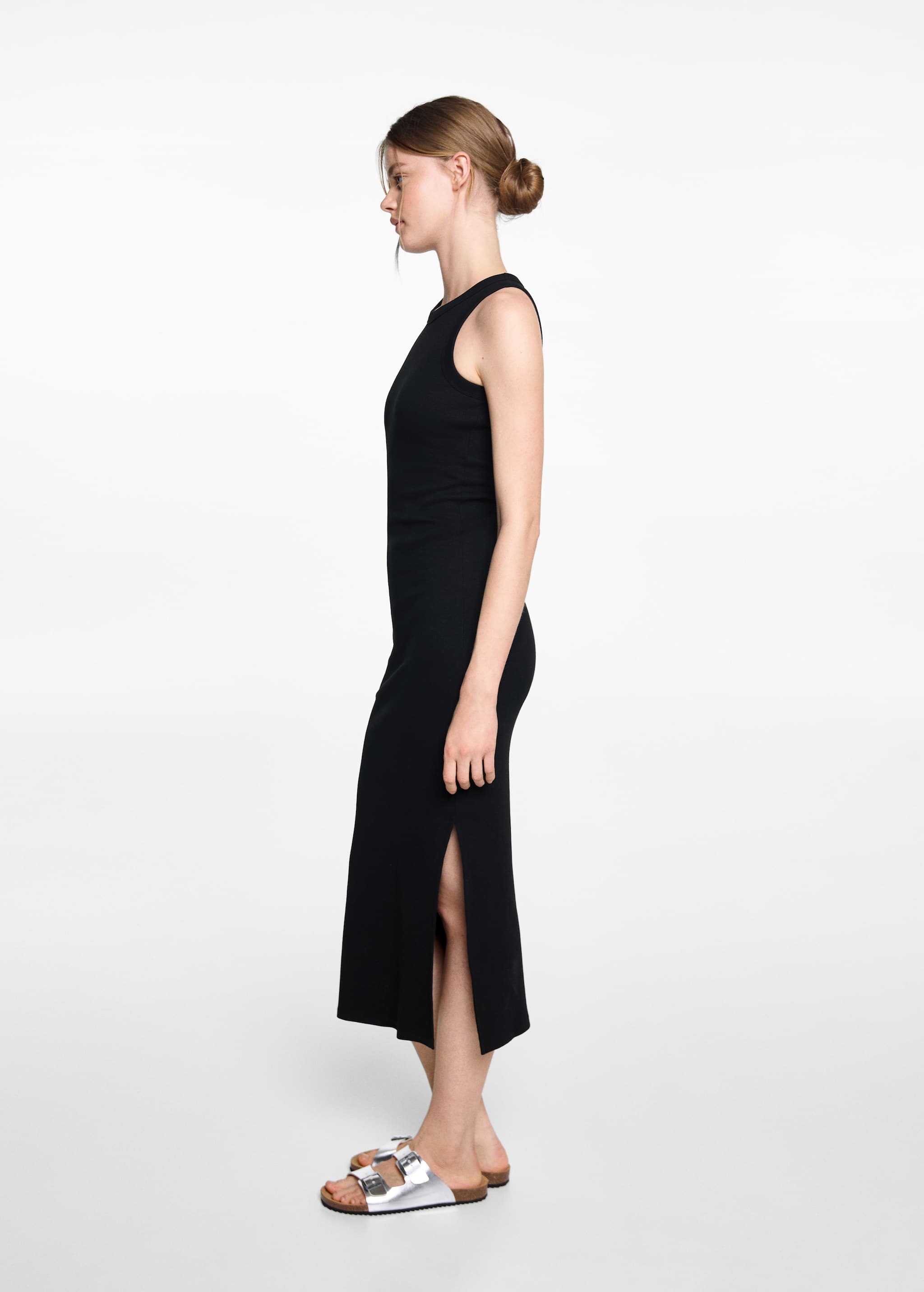 Fitted midi-dress - General plane