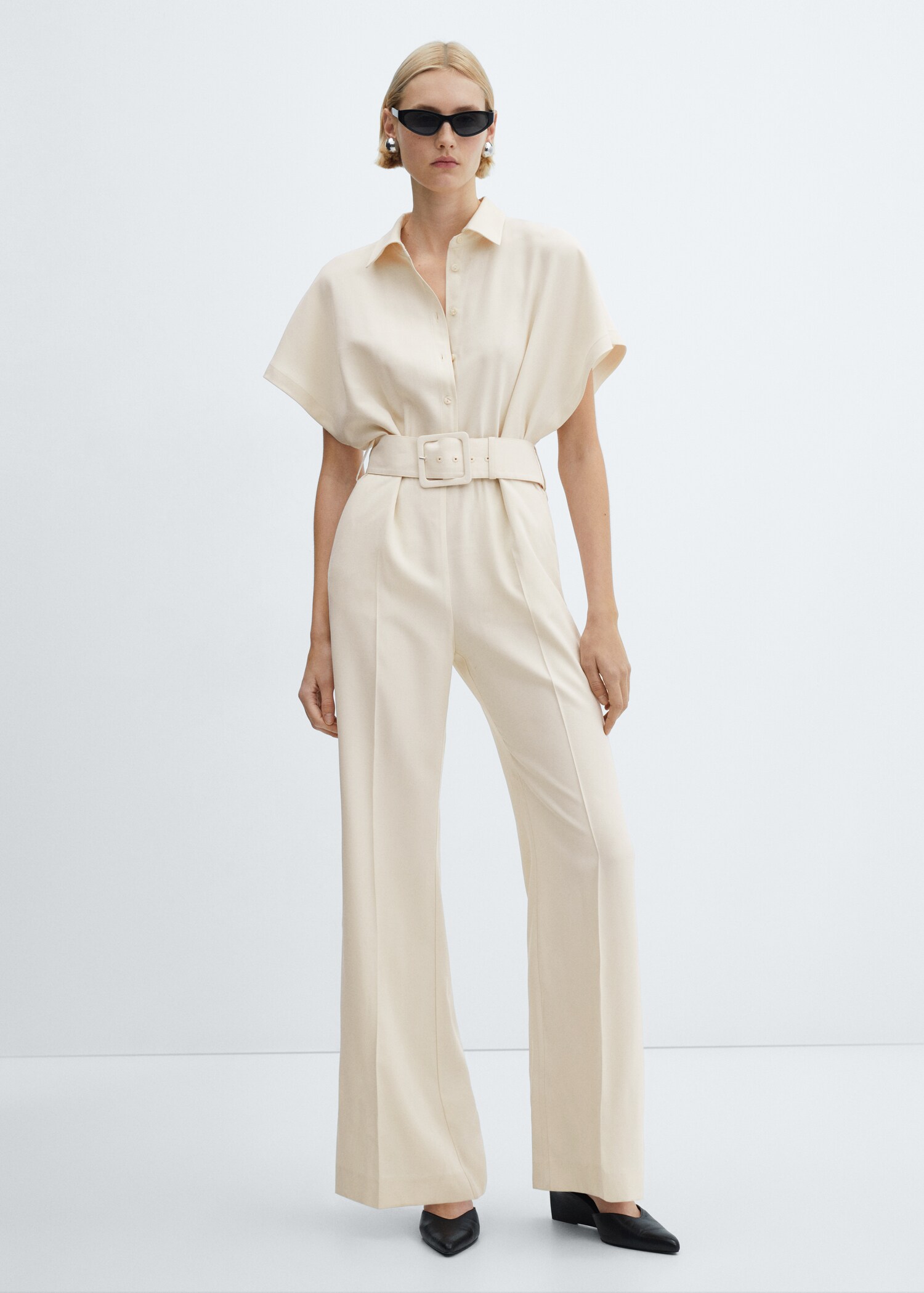 Belt long jumpsuit - General plane